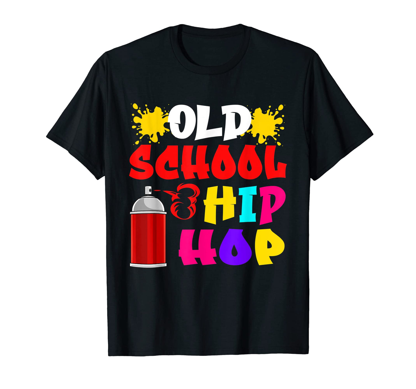 Old School Hip Hop Abstract Painter T-Shirt - Unique Graphic for Adults - T-Shirt, Sweatshirt, Hoodie