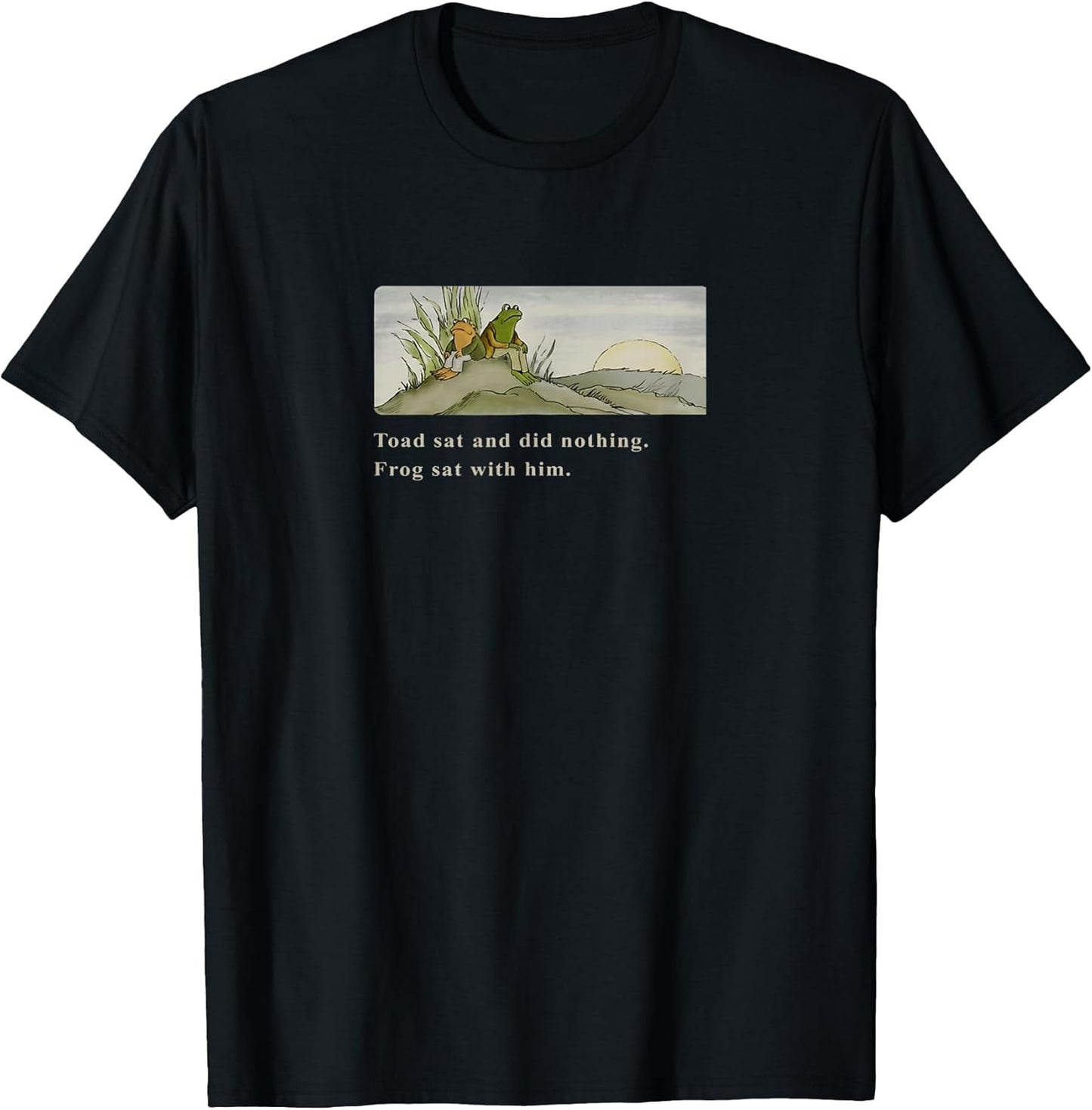 Funny Meme Frogs Toads Toad Sat Did Nothing - Adult & Kids T-Shirts, Sweatshirts & Hoodies apparel design preview 1