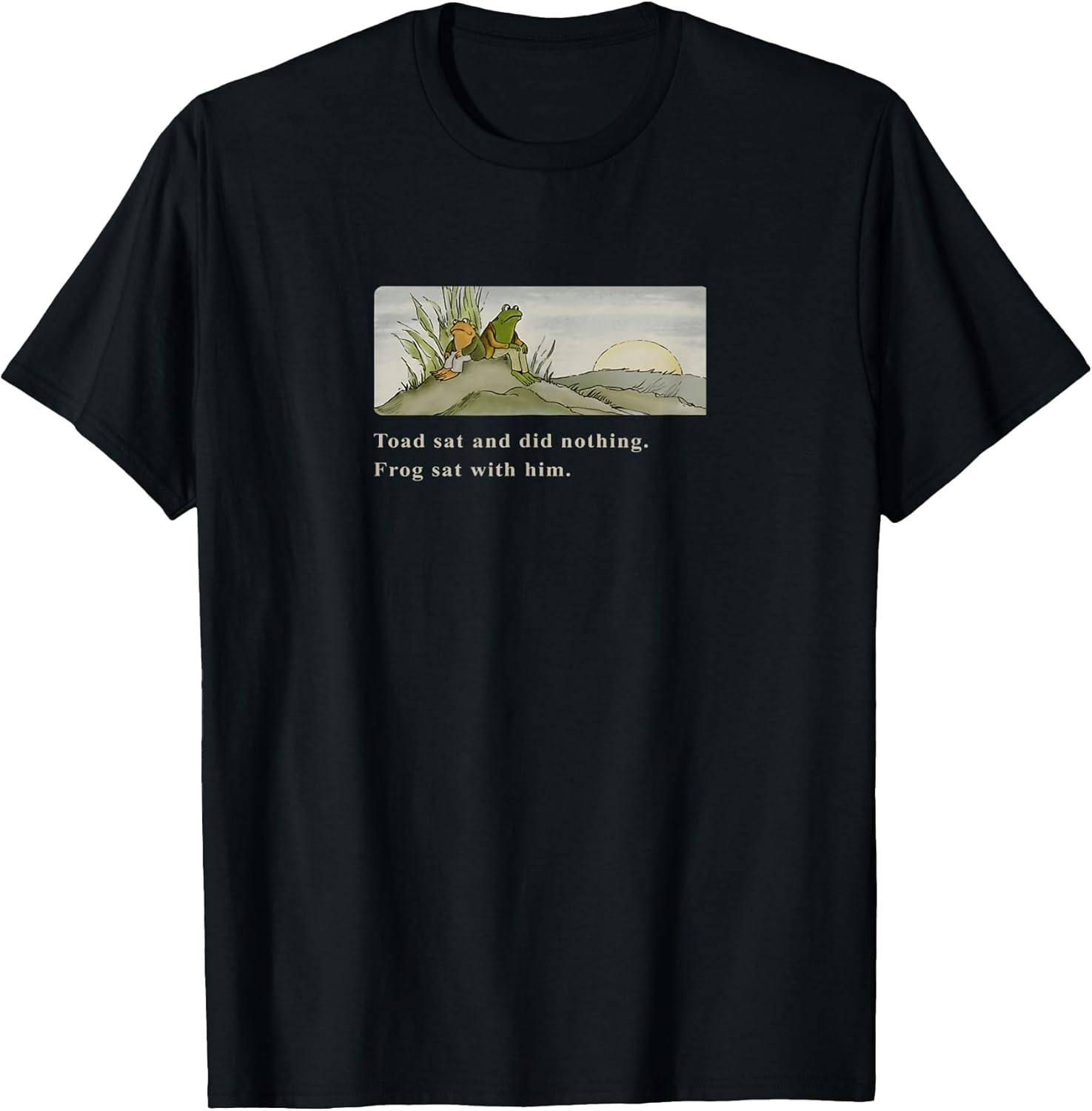 Funny Meme Frogs Toads Toad Sat Did Nothing - Adult & Kids T-Shirts, Sweatshirts & Hoodies apparel design preview 1