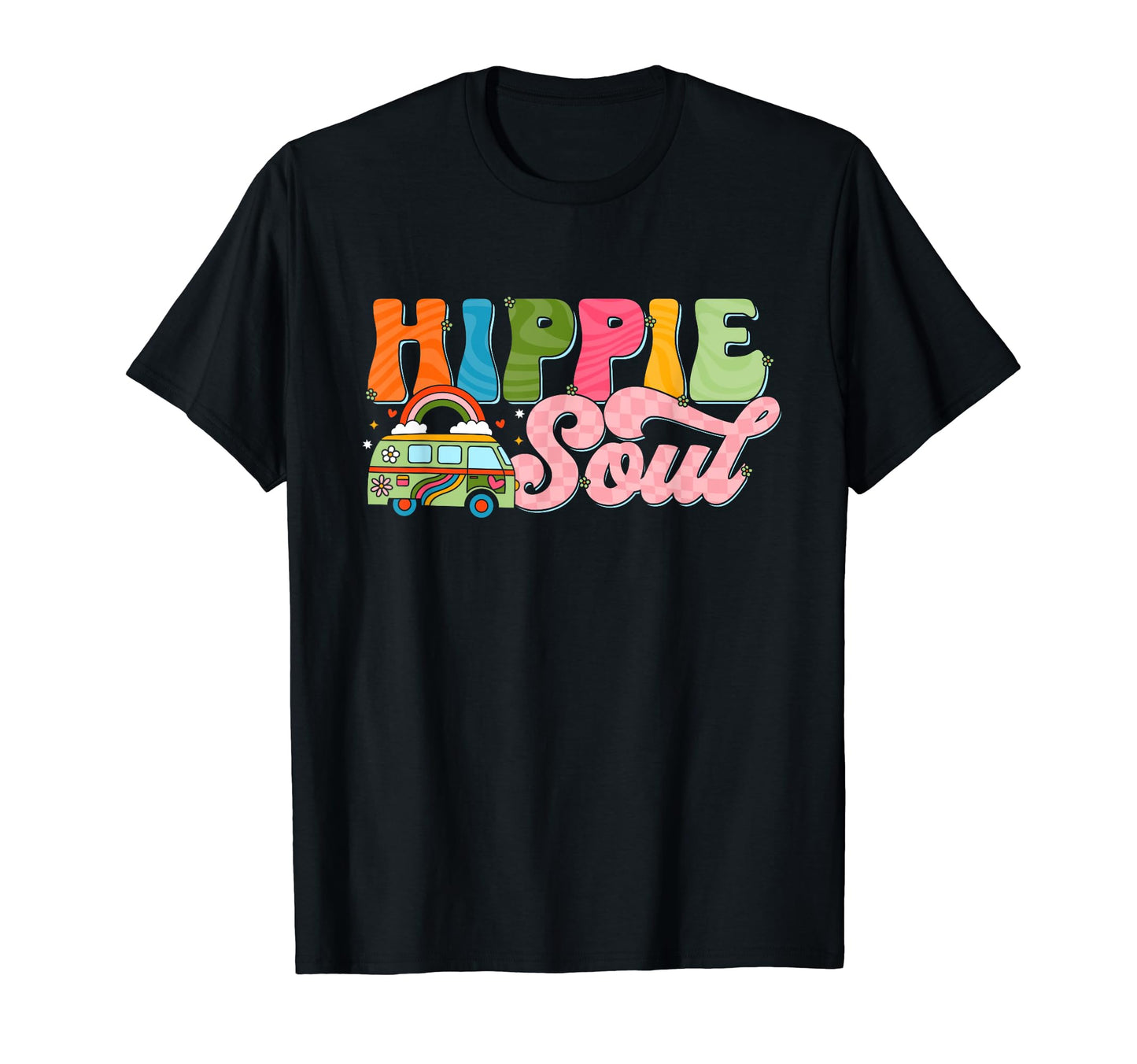 Hippie Soul Bohemian Groovy Boho 1960S T-Shirt - Graphic Print for Adults - T-Shirt, Sweatshirt, Hoodie