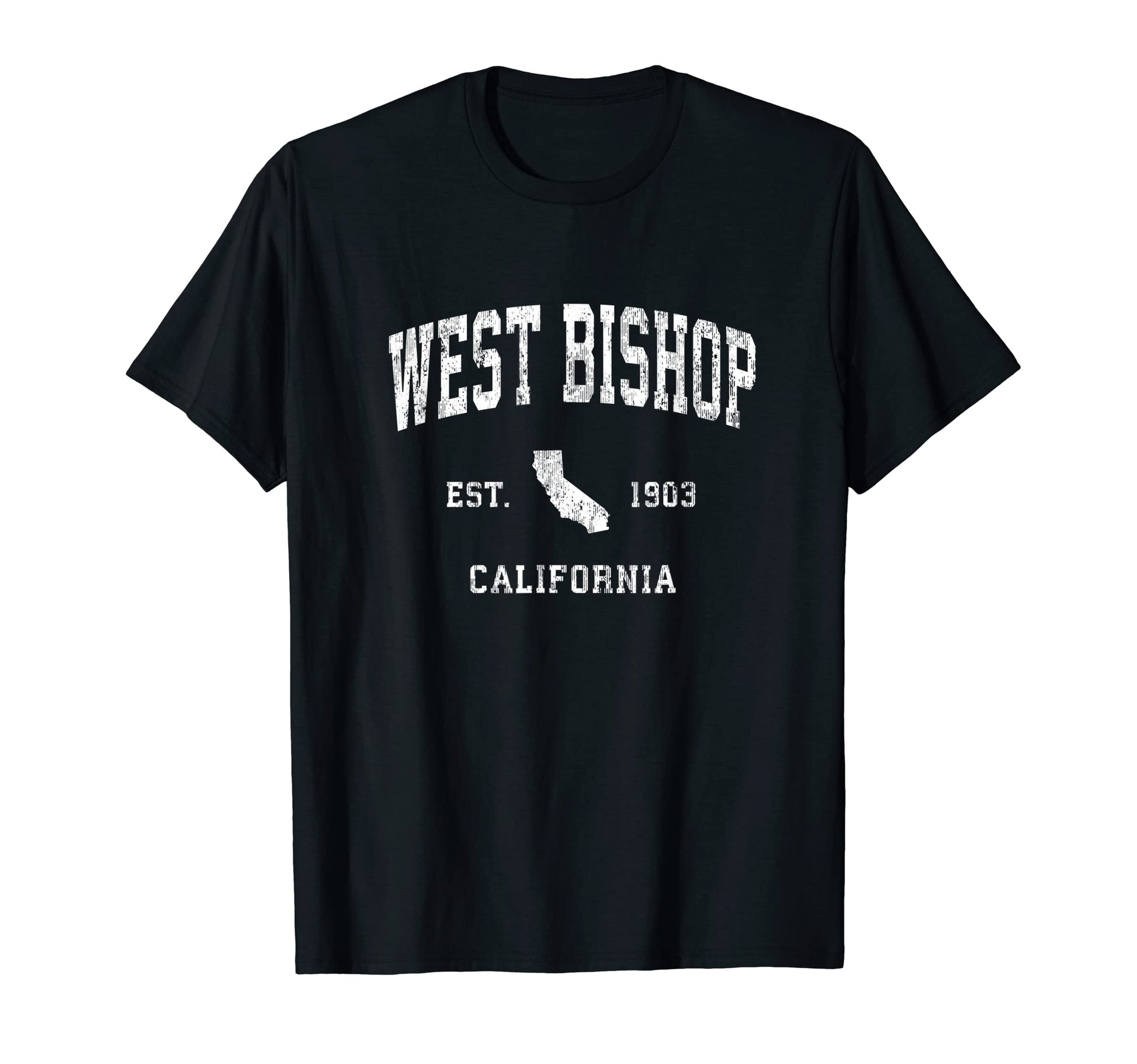 West Bishop California Ca Athletic T-Shirt - Novelty Apparel Men Women - T-Shirt, Sweatshirt, Hoodie