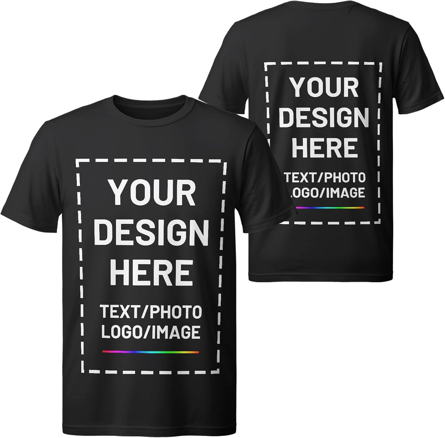 Custom for Men Women, Personalized with Photo Logo - Adult & Kids T-Shirts, Sweatshirts & Hoodies apparel design preview 1