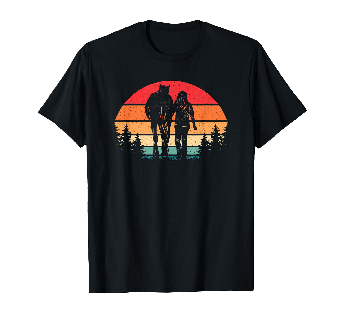 Horse Lover Horseback Riding T-Shirt - Casual Everyday Wear Men Women - T-Shirt, Sweatshirt, Hoodie