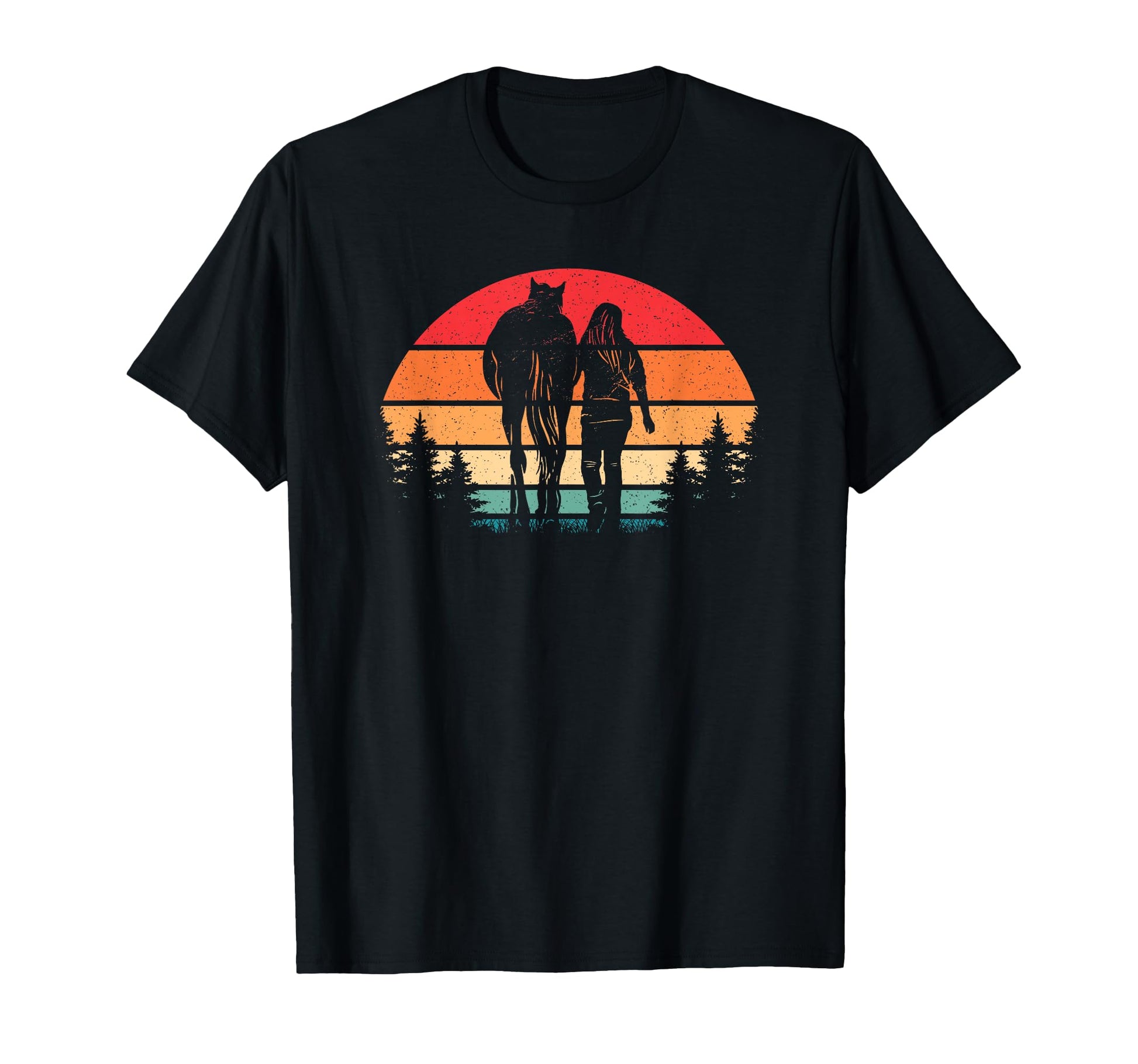 Horse Lover Horseback Riding T-Shirt - Casual Everyday Wear Men Women - T-Shirt, Sweatshirt, Hoodie