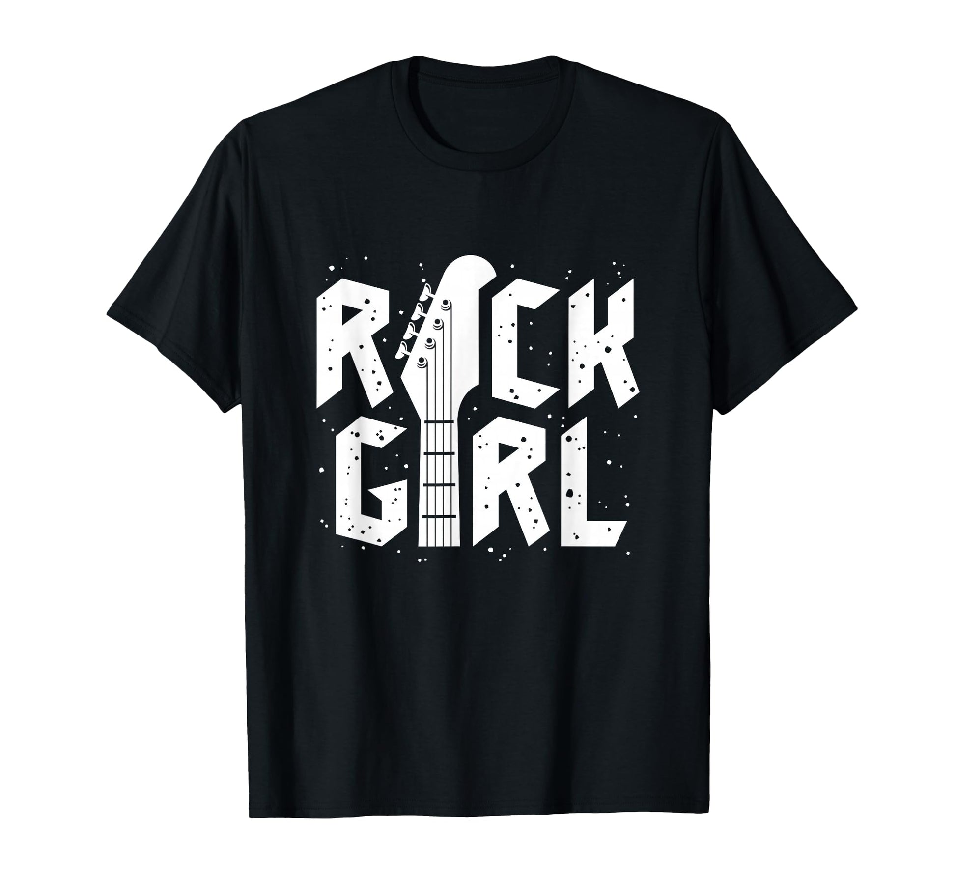 Rock Rock N Roll Music Illustration T-Shirt - Unique Graphic Men Women - T-Shirt, Sweatshirt, Hoodie