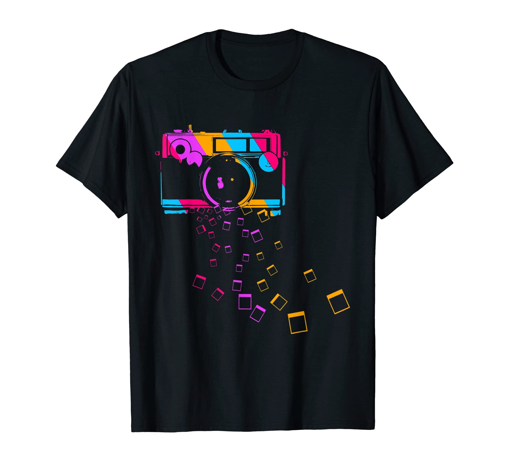 Camera Collector Lens Photographer T-Shirt - Unique Graphic Men Women - T-Shirt, Sweatshirt, Hoodie