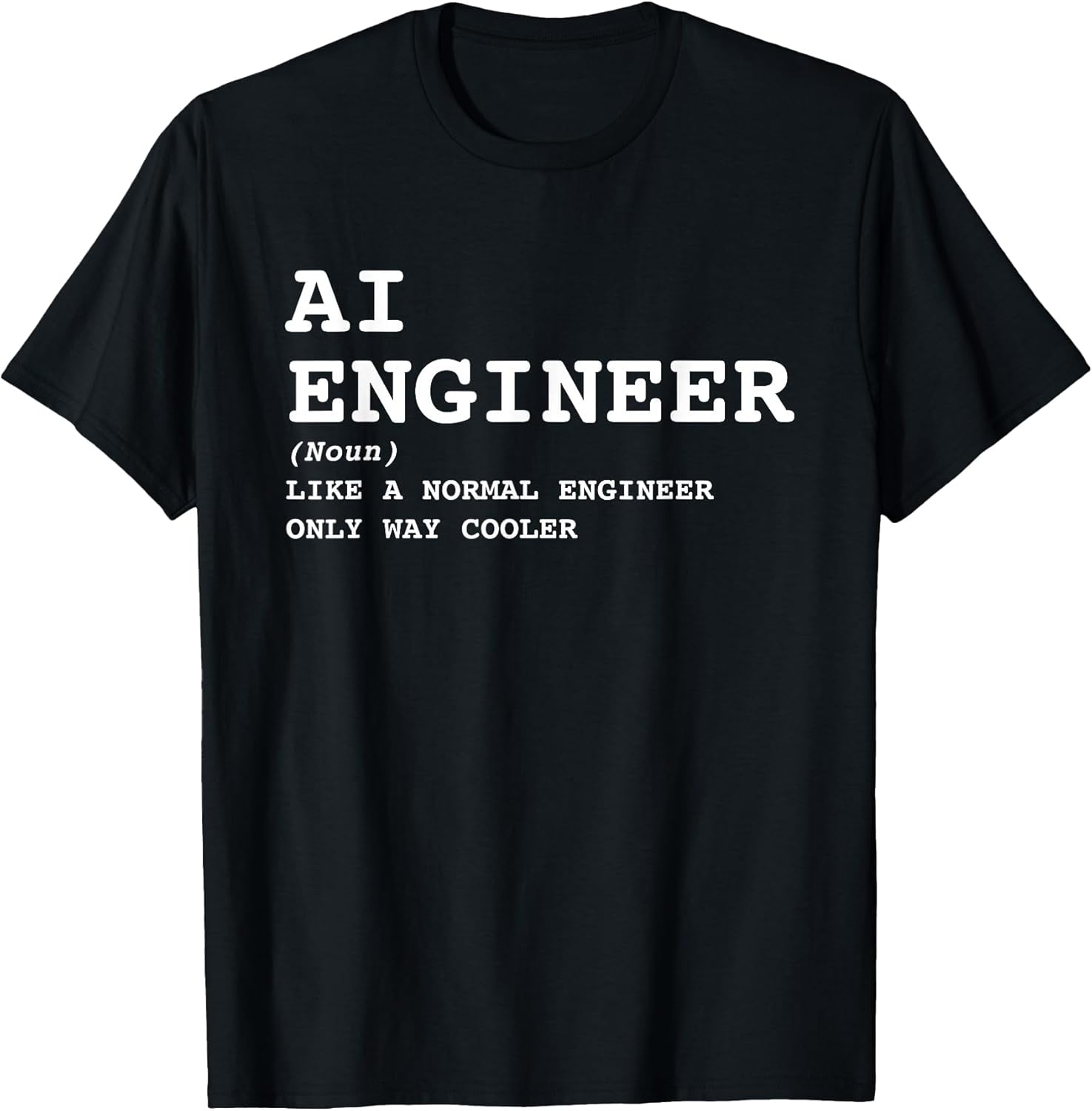 Funny AI Engineer Engineering Merch by BPD - Adult & Kids T-Shirts, Sweatshirts & Hoodies apparel design preview 1