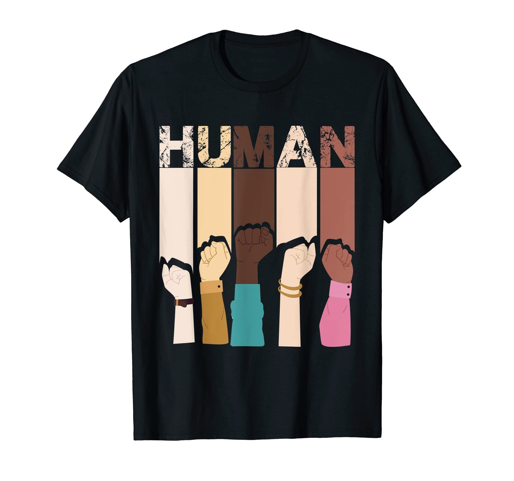 Human Rights Kindness Peace T-Shirt - Fun Novelty Design for Adults - T-Shirt, Sweatshirt, Hoodie