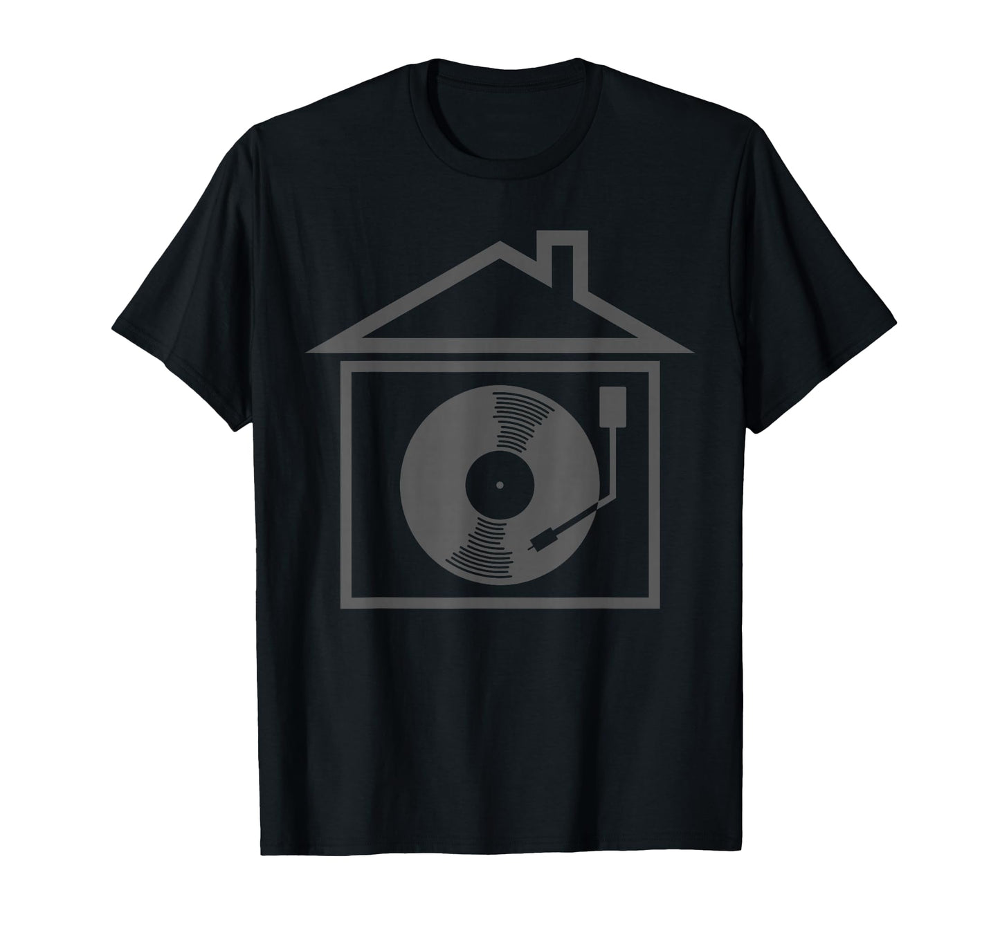 House Music Old School Vinyl Record T-Shirt - Custom Art Print for Adults - T-Shirt, Sweatshirt, Hoodie