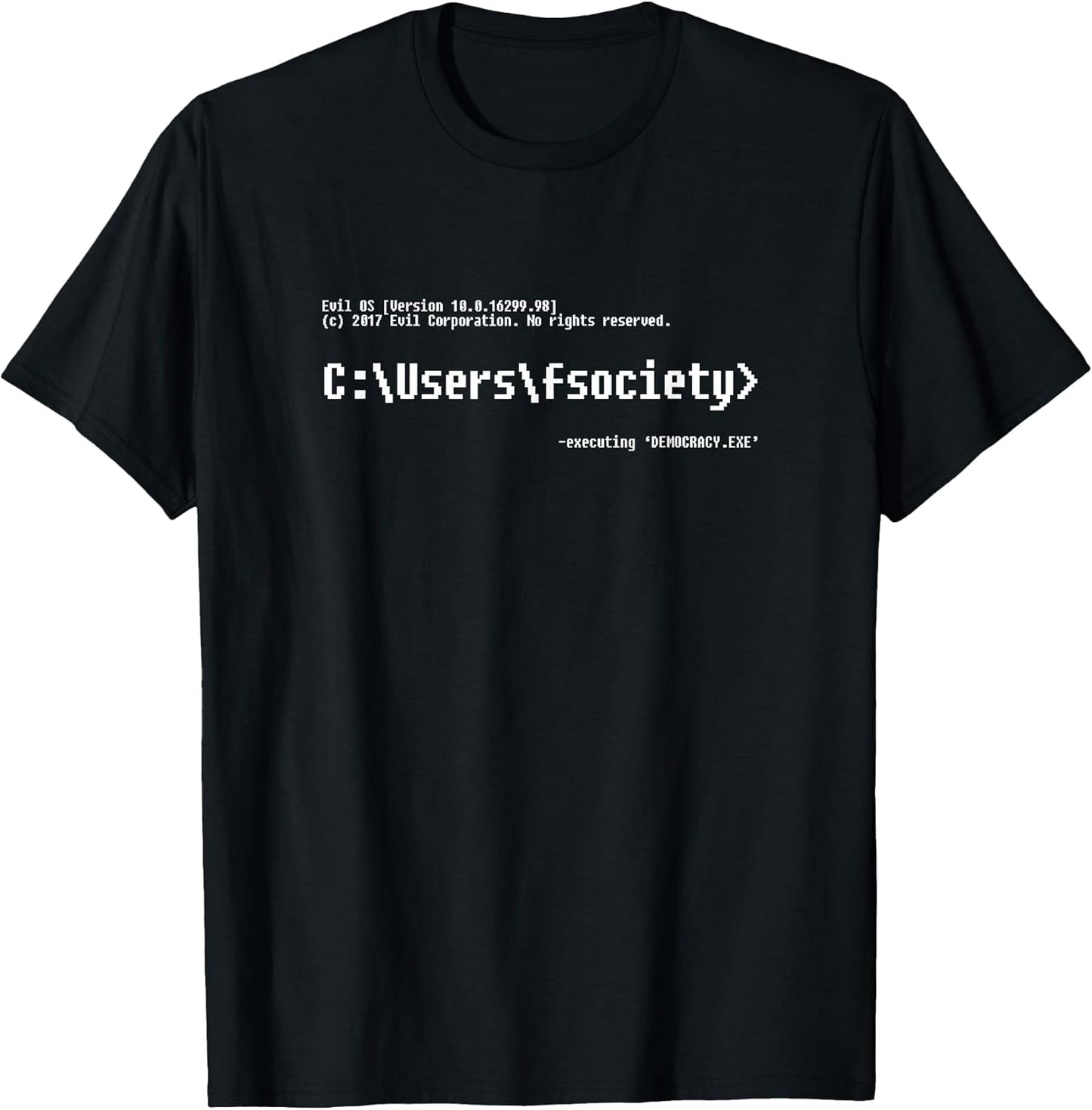 Fsociety System admin - Adult & Kids T-Shirts, Sweatshirts & Hoodies apparel design preview 1