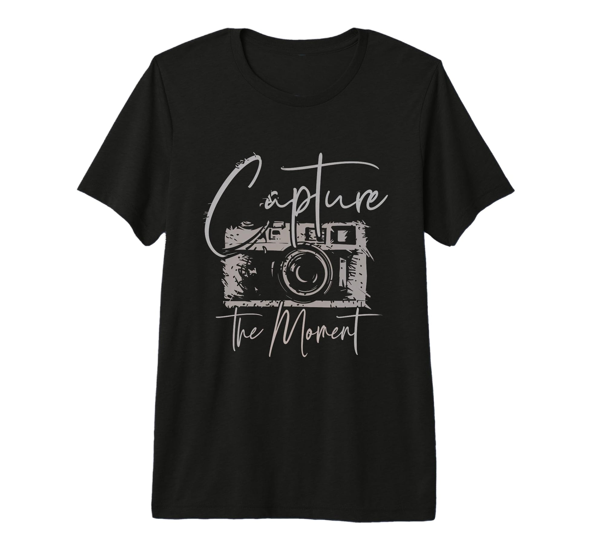 Capture Moment Photography Camera Art T-Shirt - Novelty Apparel Men Women - T-Shirt, Sweatshirt, Hoodie