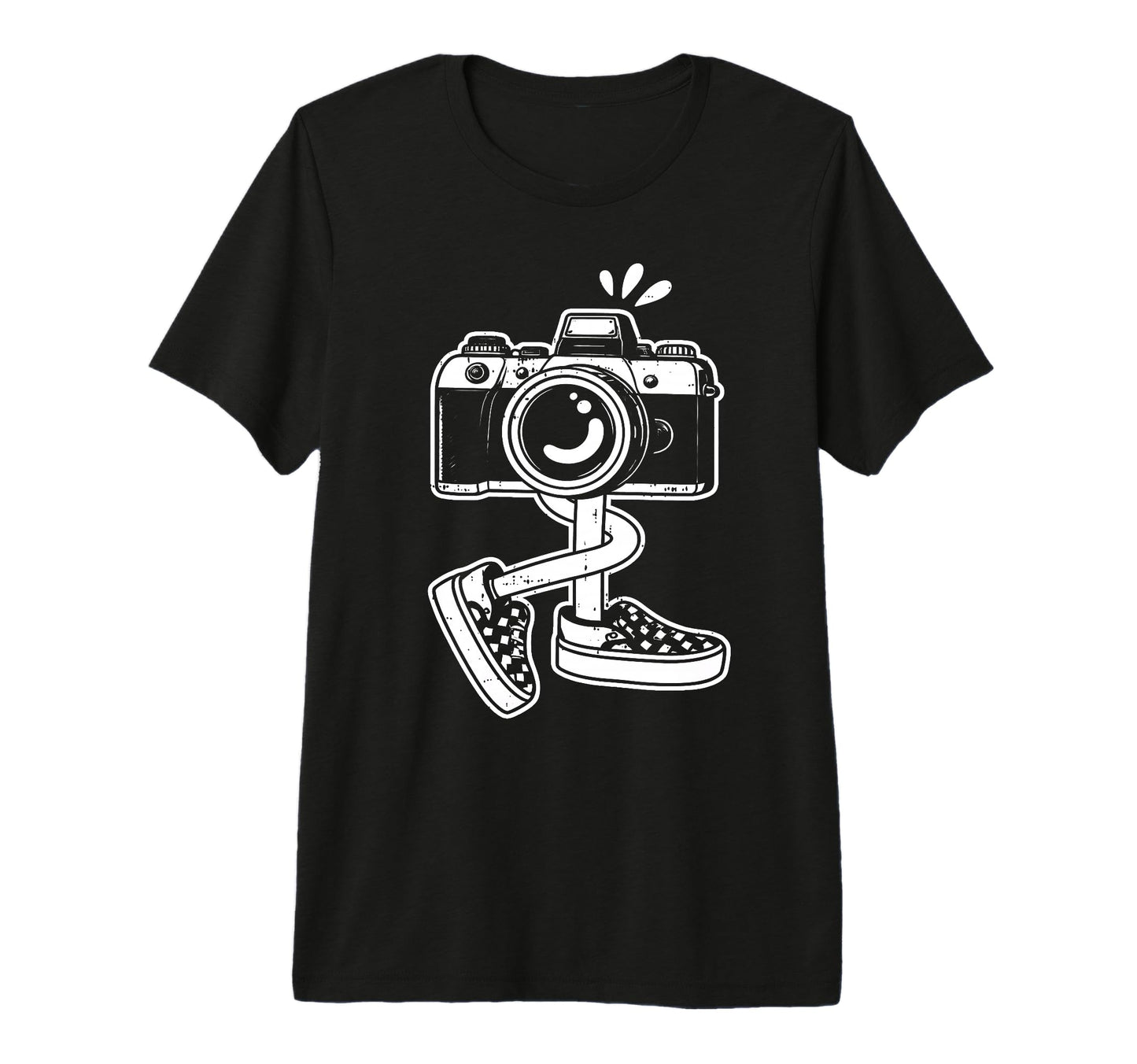 Funny Camera Costume Photographer T-Shirt - Aesthetic Graphic Men Women - T-Shirt, Sweatshirt, Hoodie