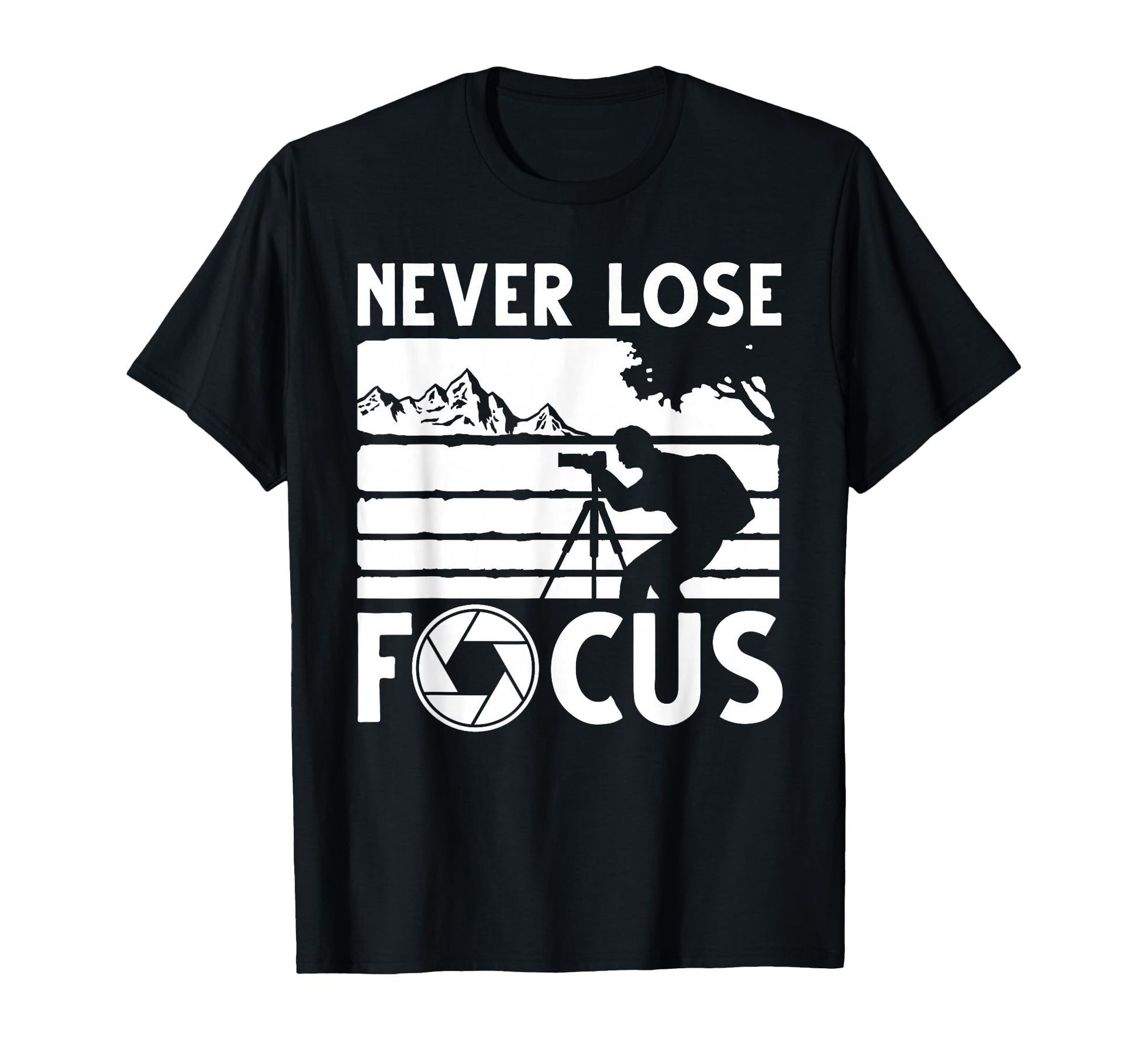 Photographer Art Photography Camera T-Shirt - Aesthetic Graphic Unisex - T-Shirt, Sweatshirt, Hoodie