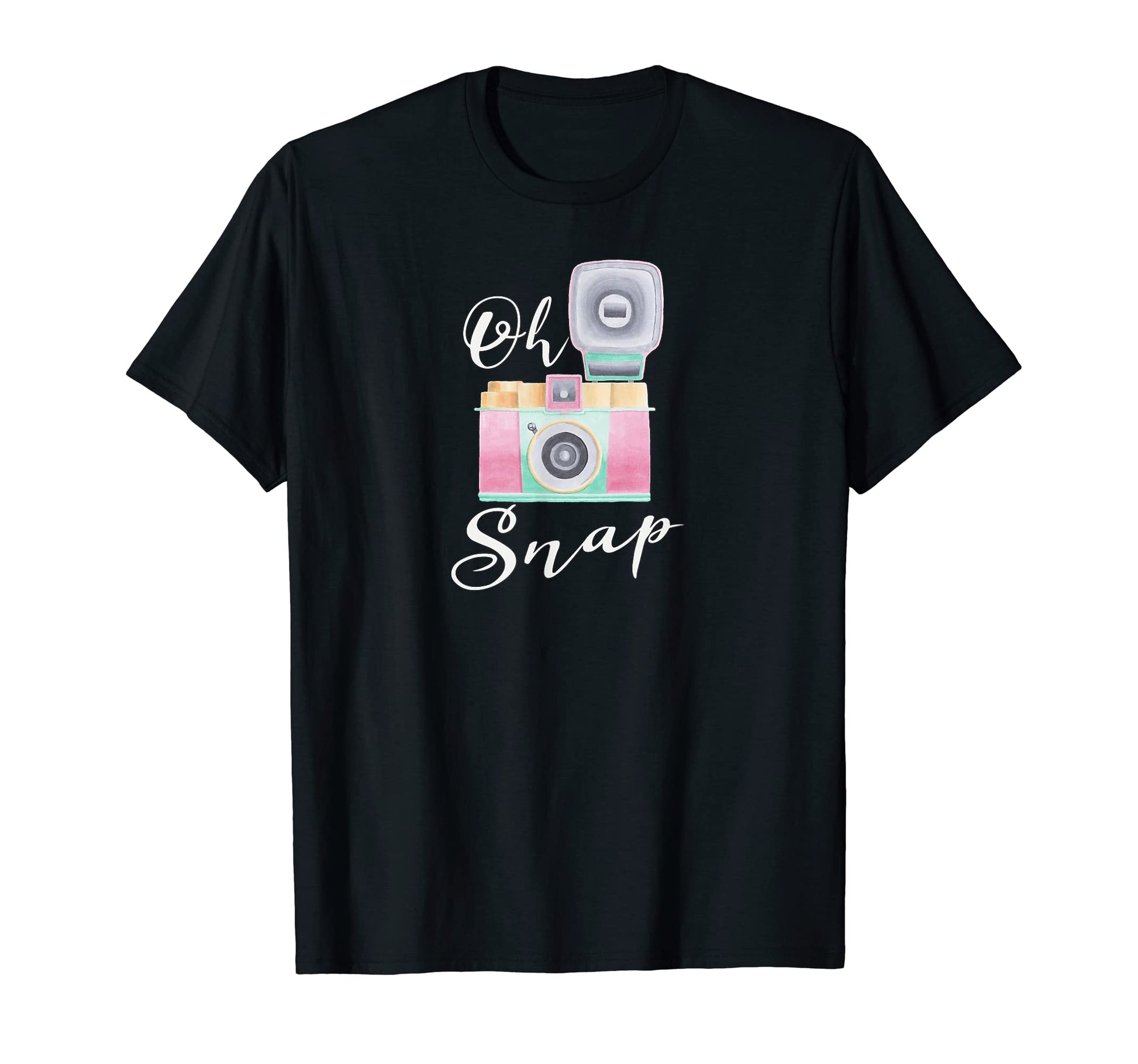 Funny Oh Snap Camera Photography T-Shirt - Streetwear Style for Adults - T-Shirt, Sweatshirt, Hoodie