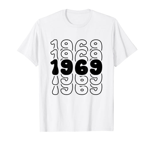 55 Year Old Groovy 55Th Birthday Boho T-Shirt - Graphic Print for Adults - T-Shirt, Sweatshirt, Hoodie