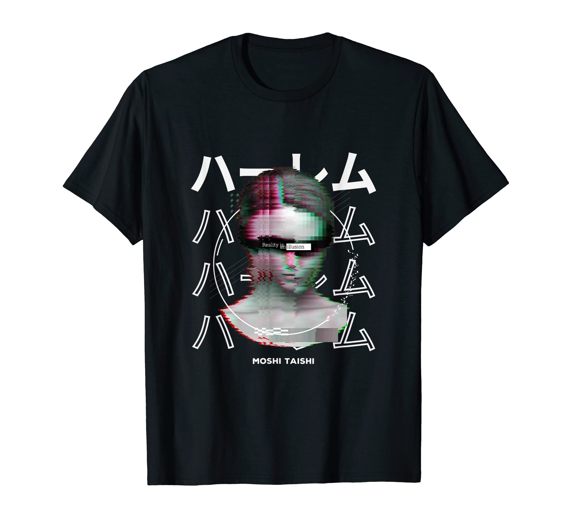 Vaporwave Statue Aesthetic Art T-Shirt - Aesthetic Graphic for Adults - T-Shirt, Sweatshirt, Hoodie