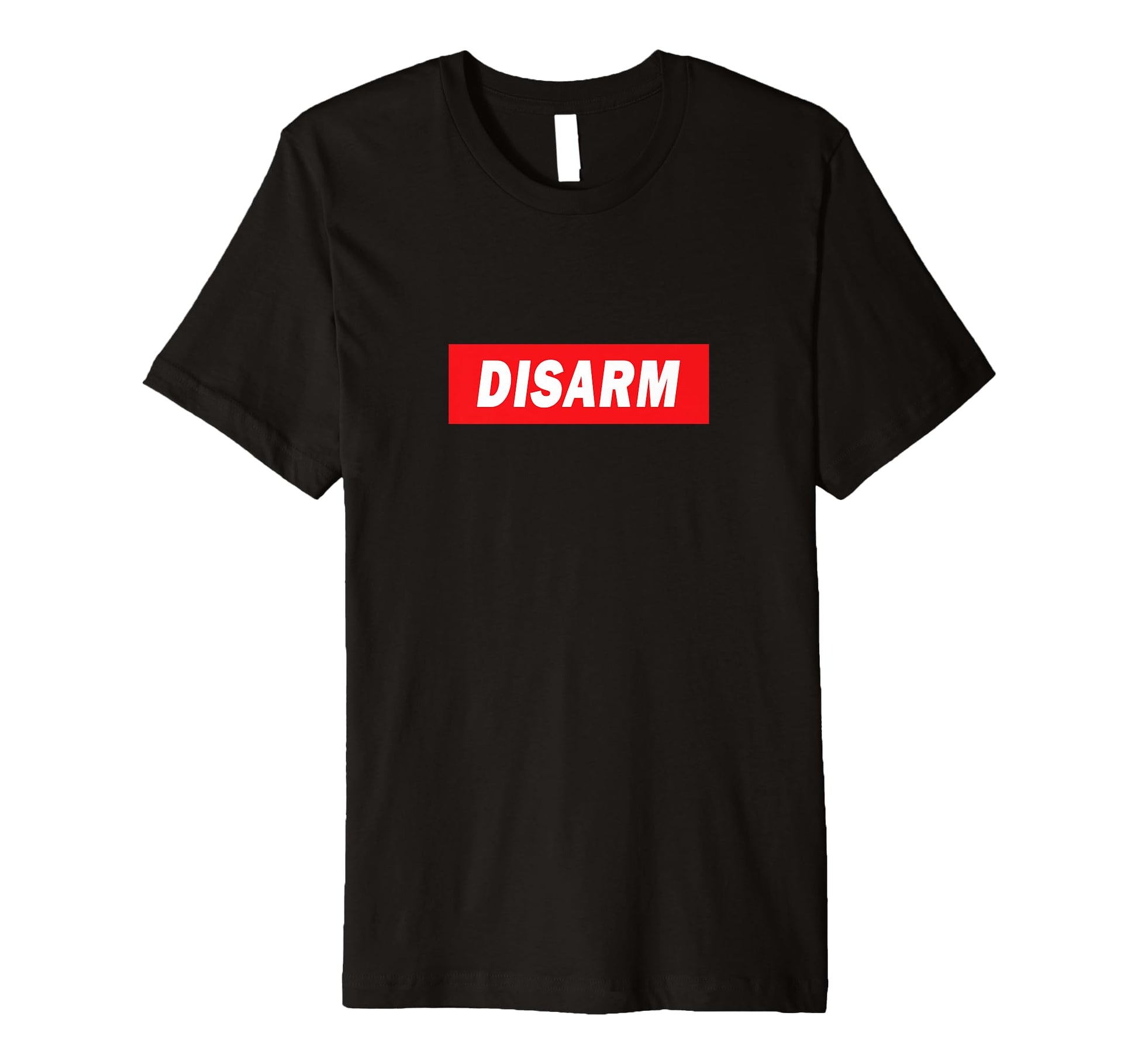 Disarm Word Statement Typography T-Shirt - Trendy Graphic Men Women - T-Shirt, Sweatshirt, Hoodie