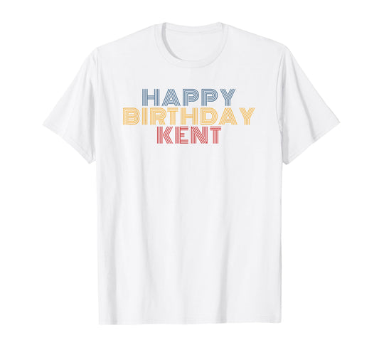 Birthday Kent Typography T-Shirt - Graphic Print Men Women - T-Shirt, Sweatshirt, Hoodie
