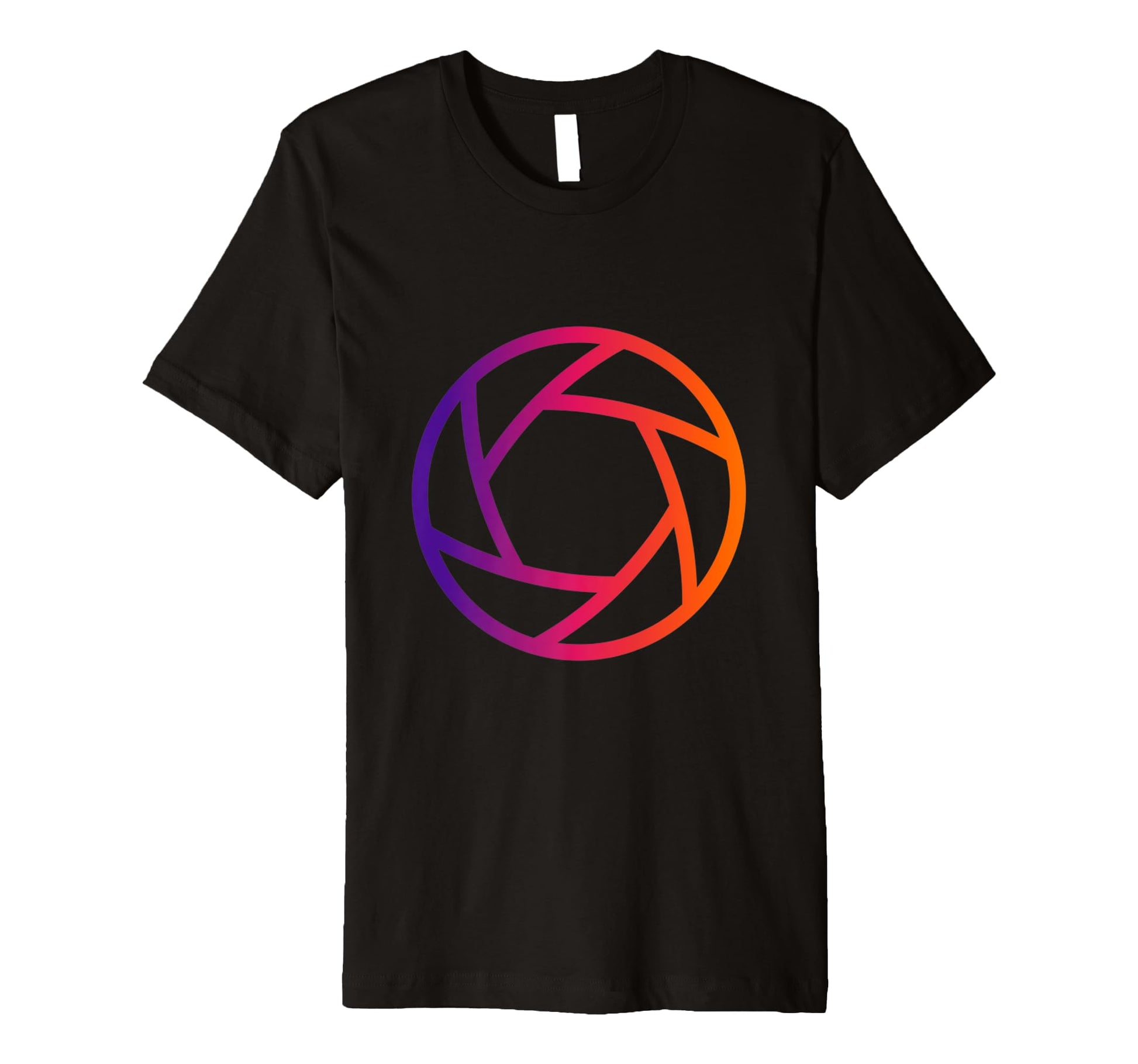 Photography Aperture Camera Lens T-Shirt - Trendy Graphic for Adults - T-Shirt, Sweatshirt, Hoodie