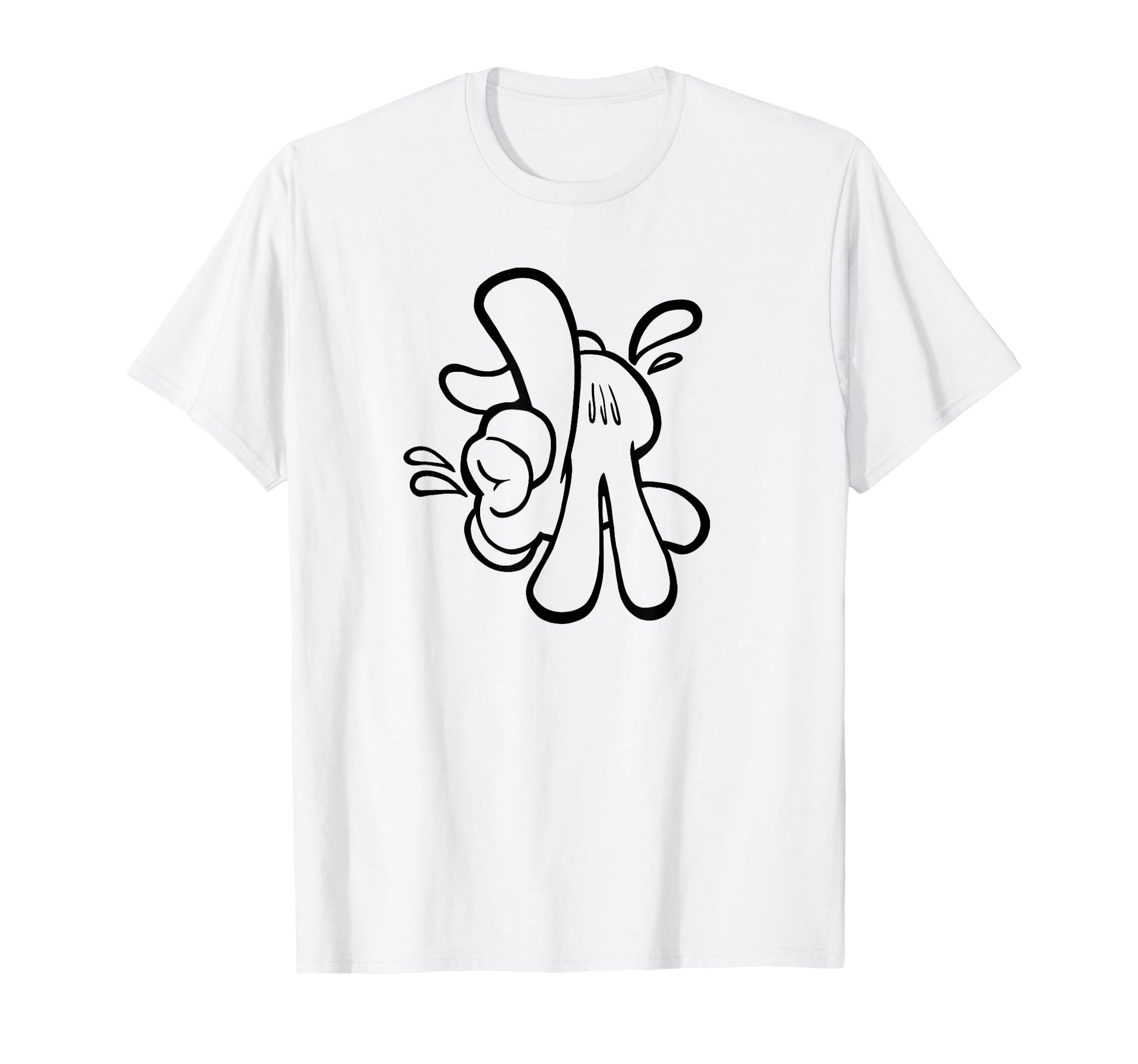 Los Angeles Hand Sign Chicano T-Shirt - Novelty Apparel for Adults - T-Shirt, Sweatshirt, Hoodie
