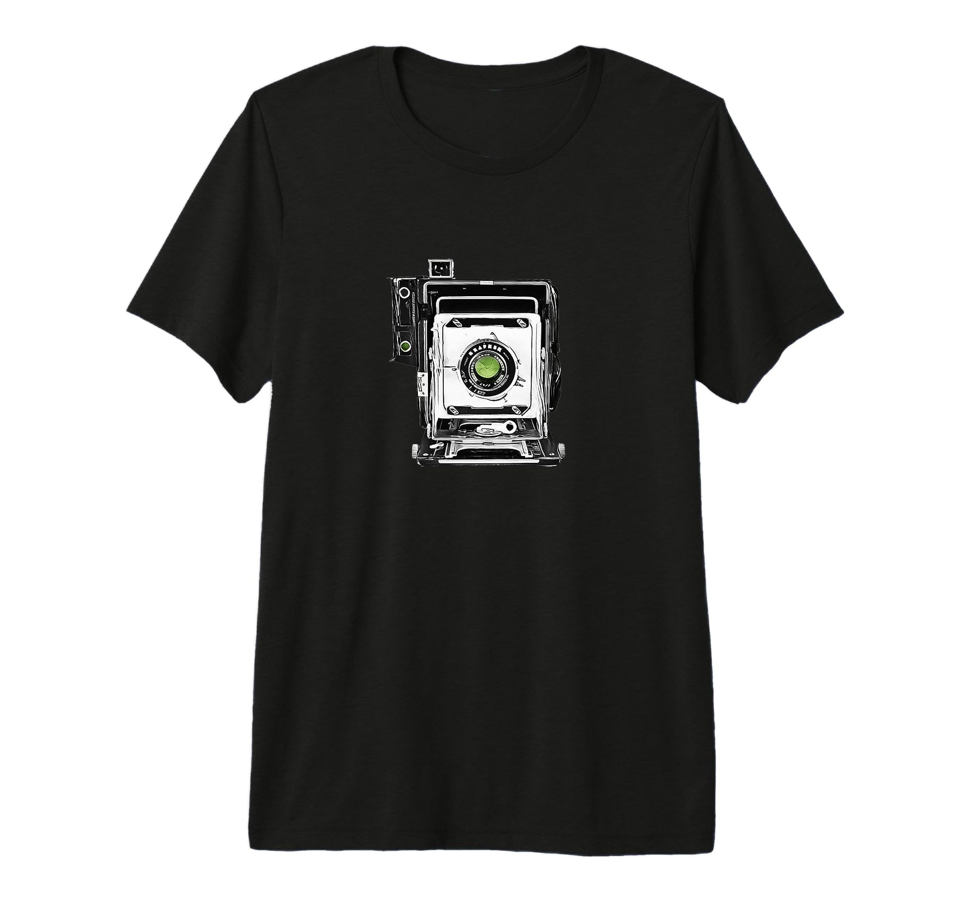 Large Format Press Camera Tri Blend T-Shirt - Novelty Apparel for Adults - T-Shirt, Sweatshirt, Hoodie