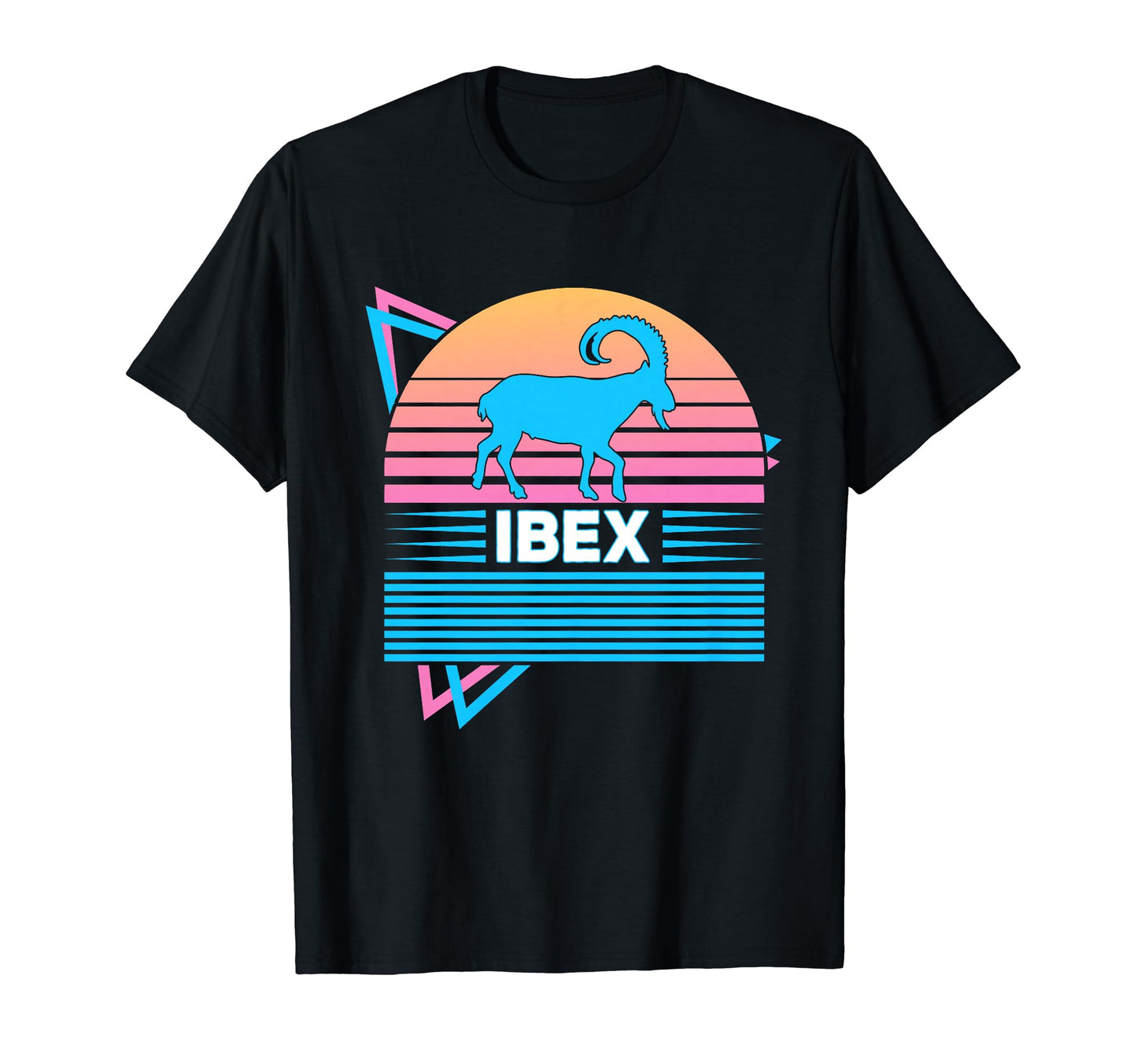Ibex Vaporwave Aesthetic T-Shirt - Casual Everyday Wear Men Women - T-Shirt, Sweatshirt, Hoodie