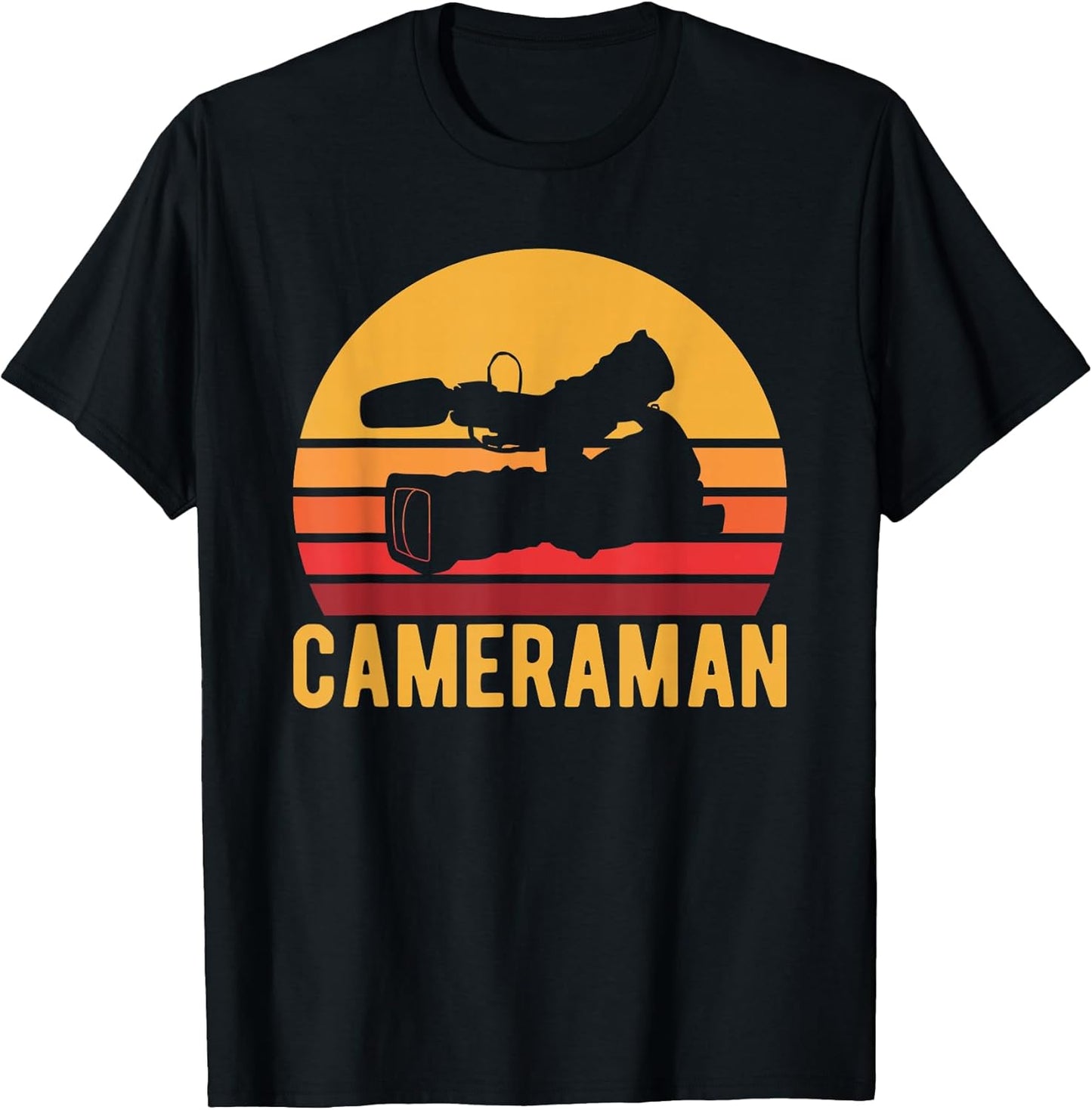 Vintage Cameraman Gift - Adult & Kids T-Shirts, Sweatshirts & Hoodies apparel design preview 1