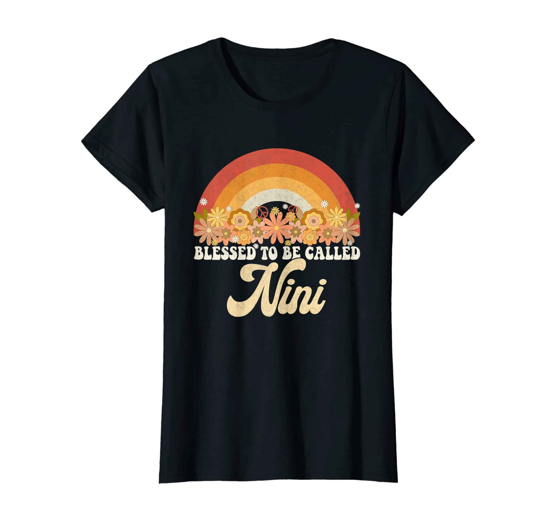 Womens Nini Mothers Day Blessed To Be T-Shirt - Streetwear Style Unisex - T-Shirt, Sweatshirt, Hoodie