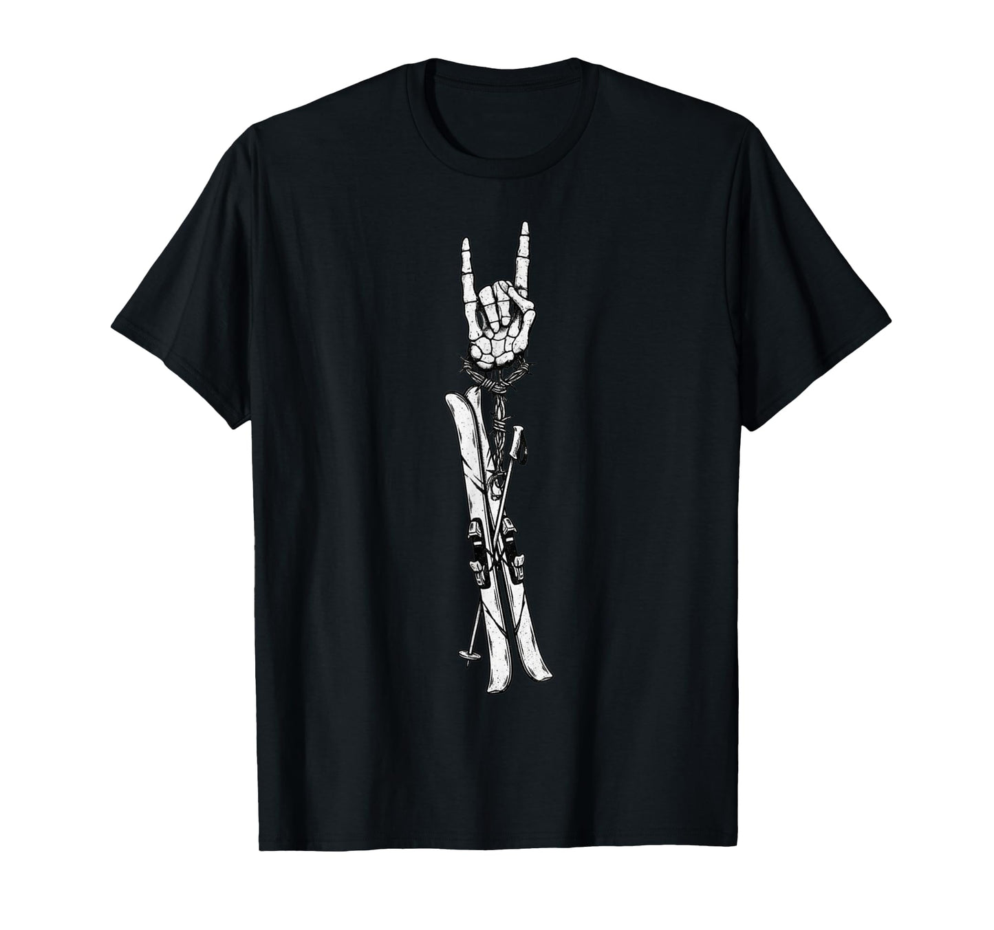 Ski Bum Skiing Skier 90S Alt Metal T-Shirt - Minimalist Print Men Women - T-Shirt, Sweatshirt, Hoodie