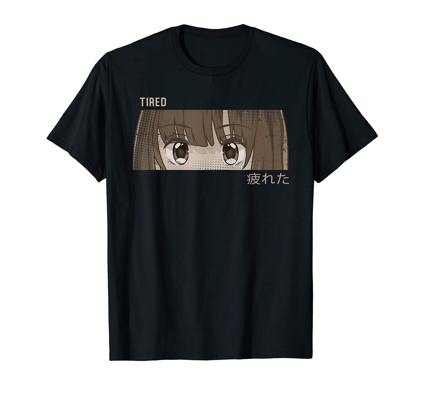 Tired Vaporwave Aesthetic Japan T-Shirt - Trendy Graphic for Adults - T-Shirt, Sweatshirt, Hoodie