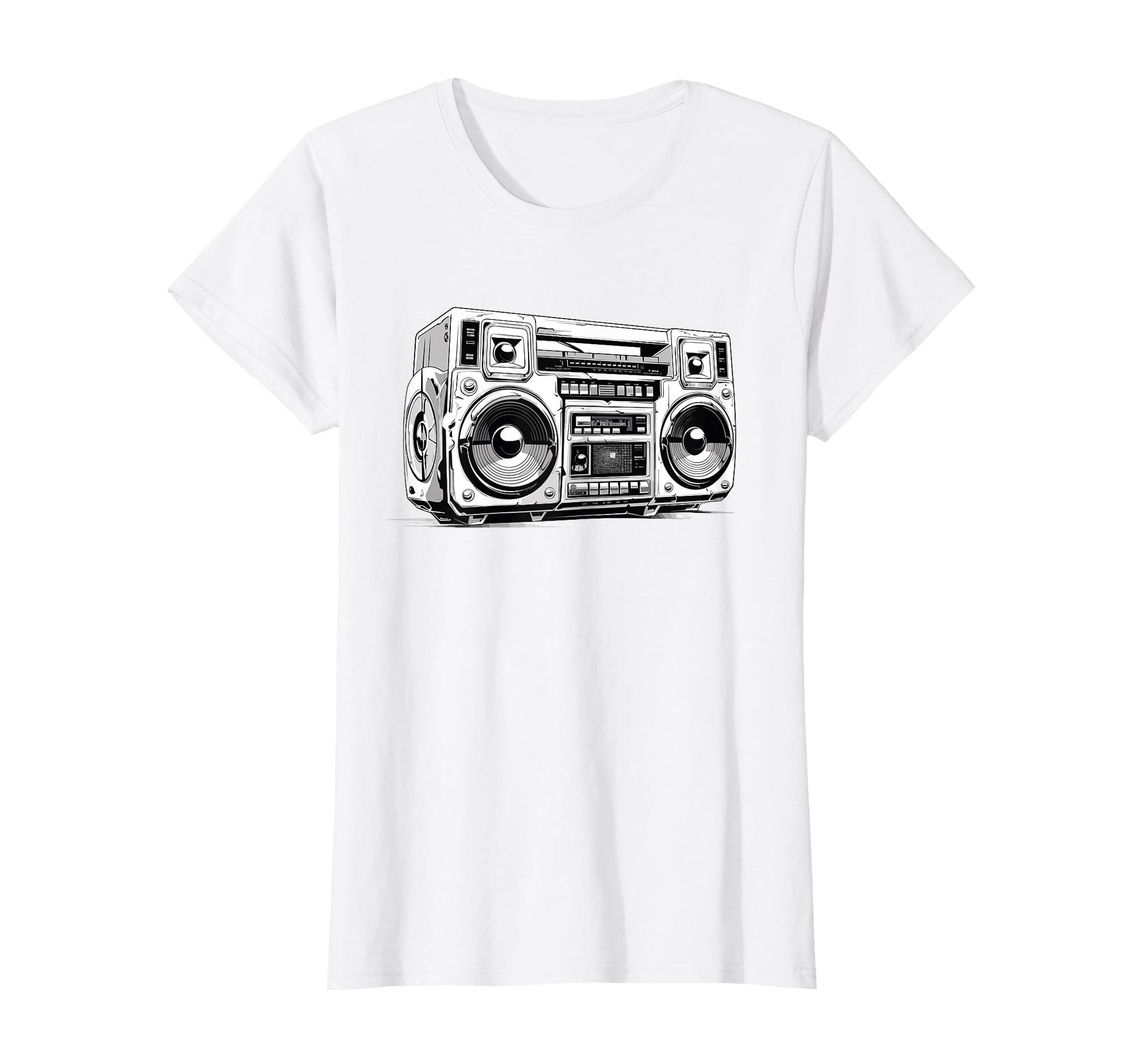 Ghetto Blaster Hip Hop 80S 90S T-Shirt - Casual Everyday Wear Unisex - T-Shirt, Sweatshirt, Hoodie