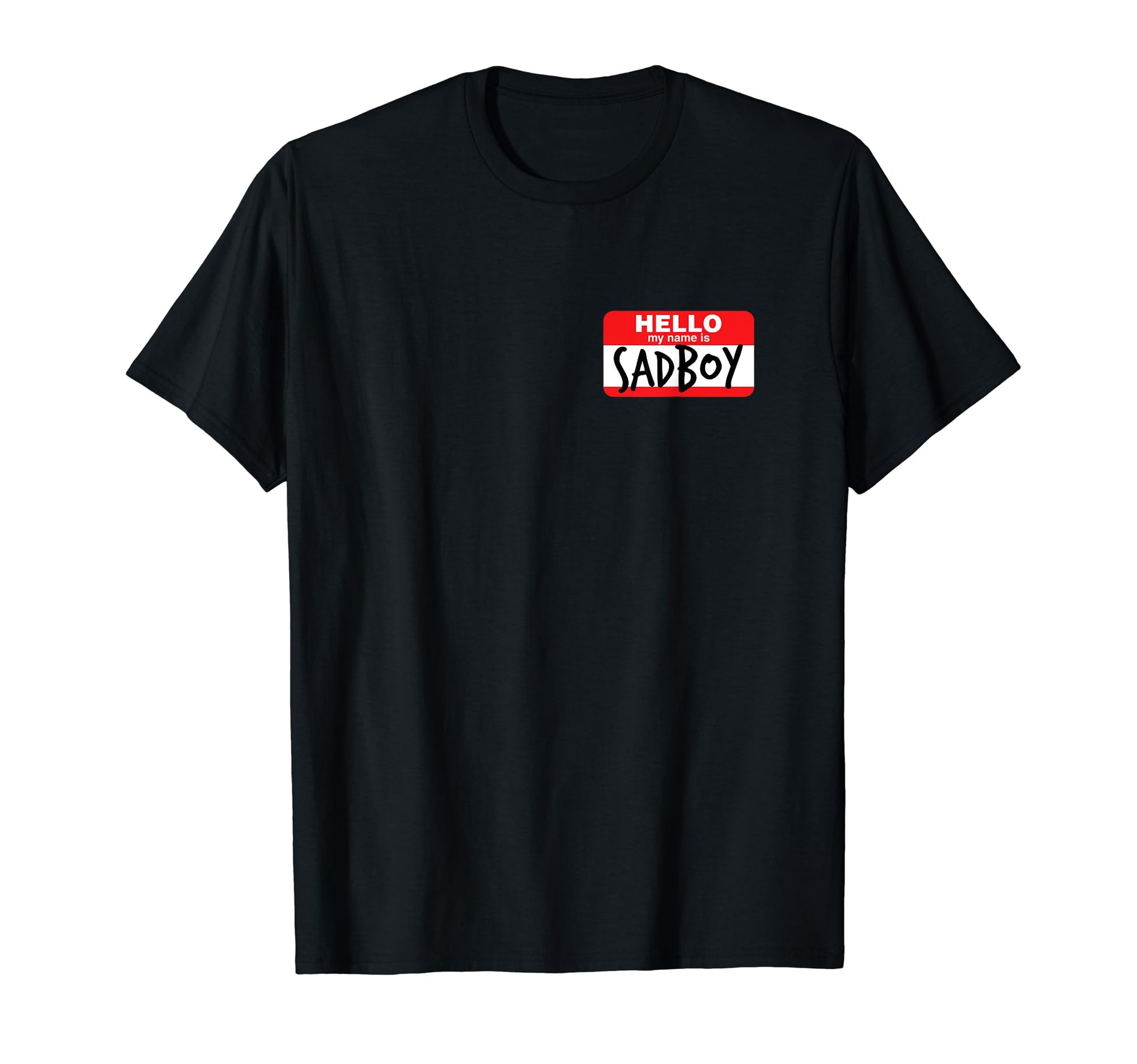 Hello My Name Is Sadboy Vaporwave T-Shirt - Graphic Print for Adults - T-Shirt, Sweatshirt, Hoodie