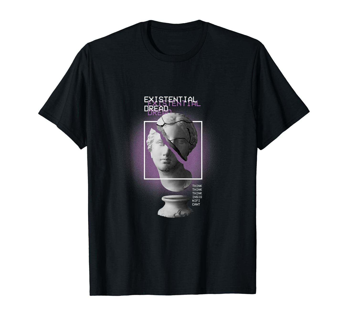 Existential Dread Vaporwave Aesthetic T-Shirt - Unique Graphic Unisex - T-Shirt, Sweatshirt, Hoodie