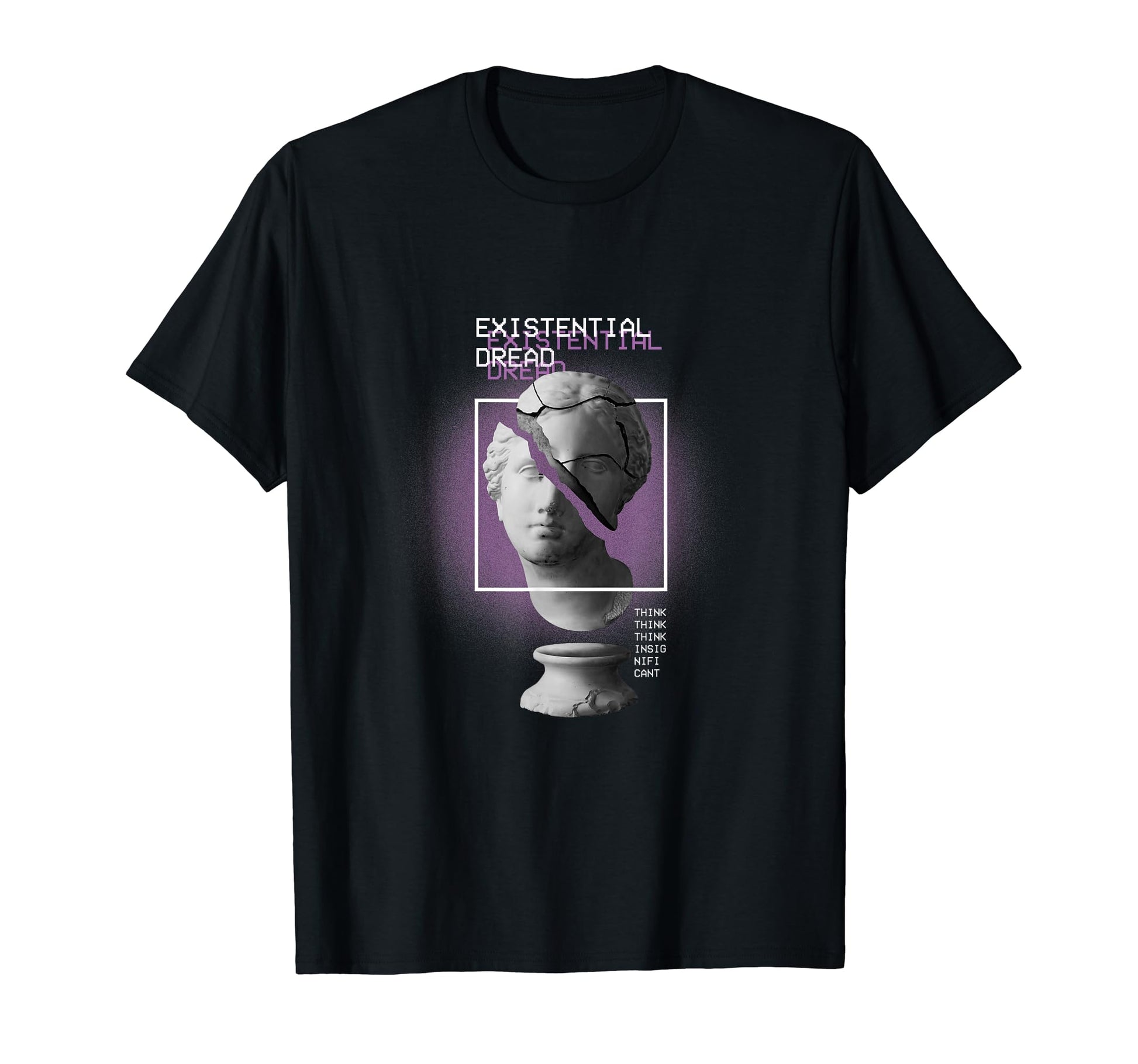 Existential Dread Vaporwave Aesthetic T-Shirt - Unique Graphic Unisex - T-Shirt, Sweatshirt, Hoodie