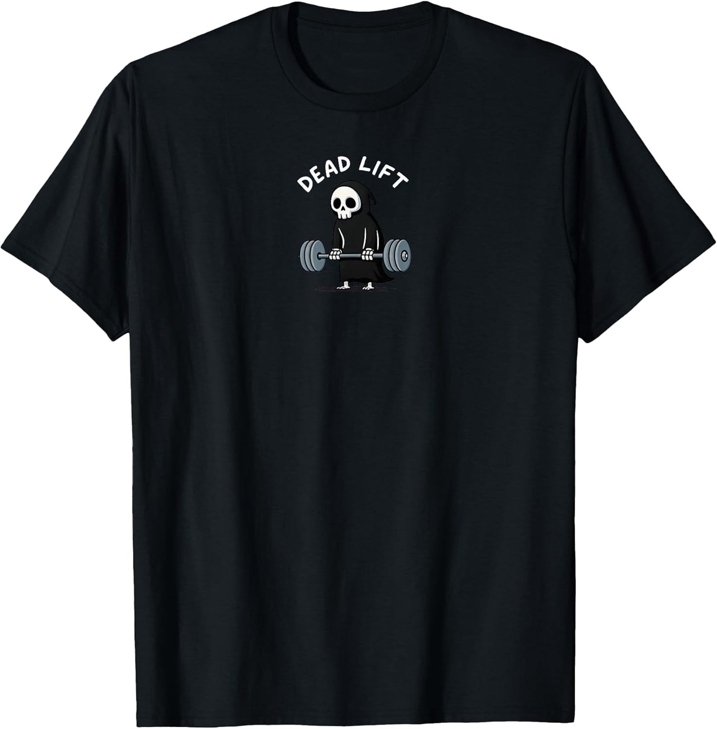 Deadlift Skeleton Weight Lifting Workout Merch Co. - Adult & Kids T-Shirts, Sweatshirts & Hoodies apparel design preview 1