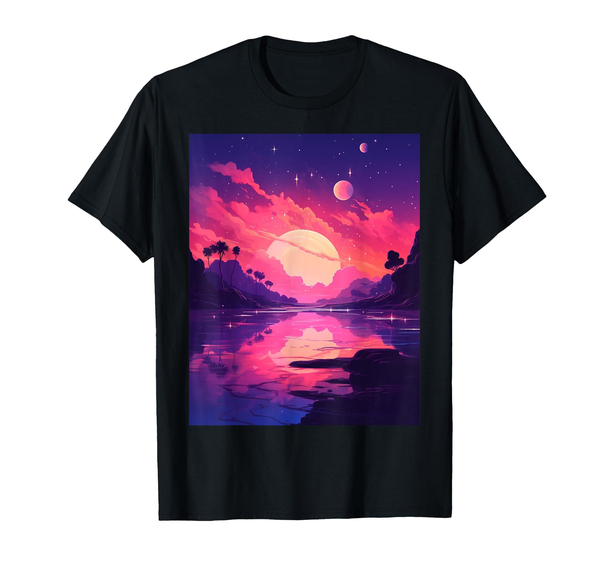 80S 90S Anime Manga Lofi Vaporwave T-Shirt - Unique Graphic for Adults - T-Shirt, Sweatshirt, Hoodie