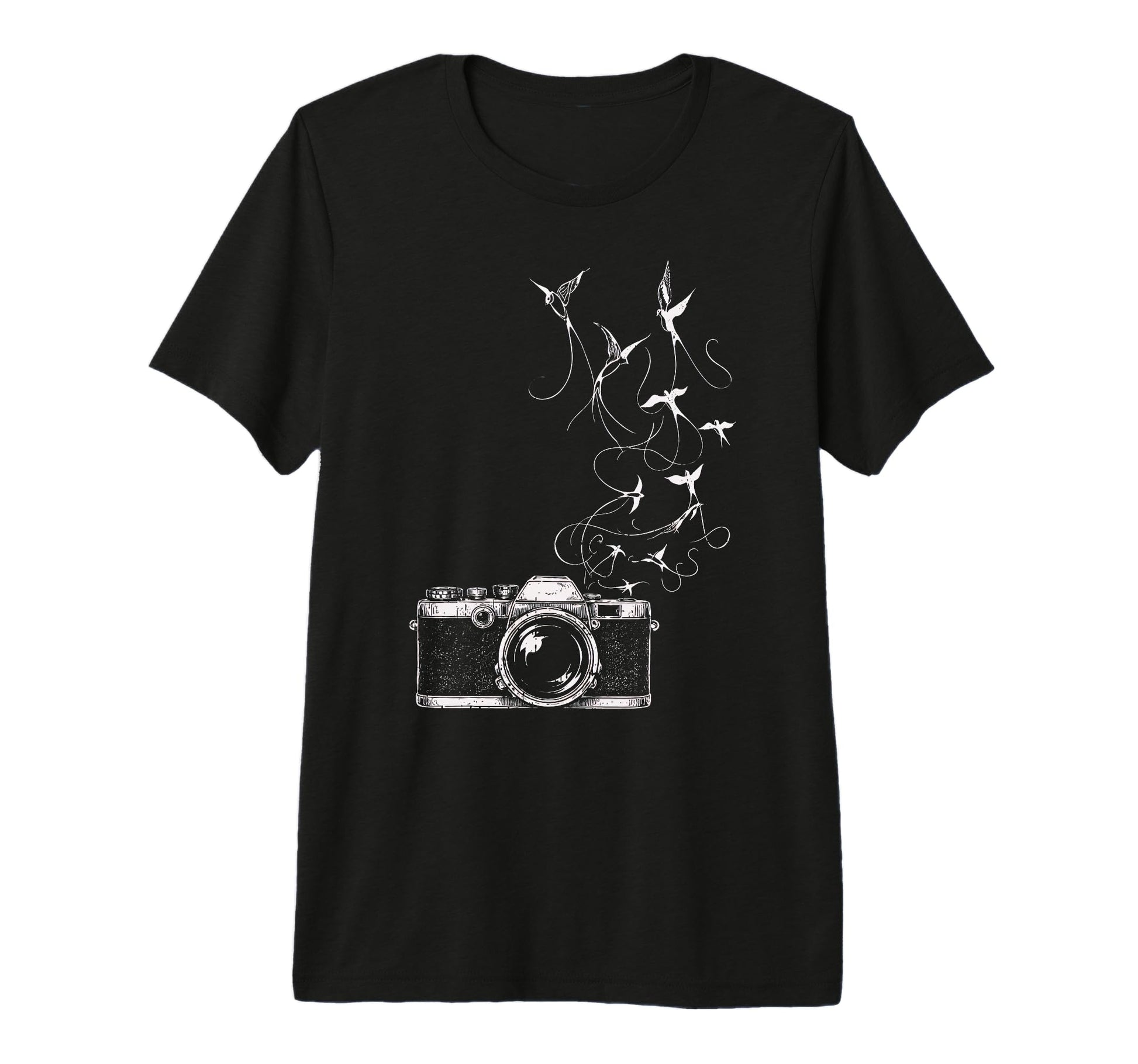 Photographer Camera Photography Birds T-Shirt - Trendy Graphic Men Women - T-Shirt, Sweatshirt, Hoodie