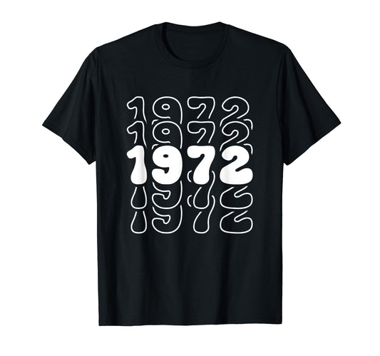 52 Year Old Groovy 52Nd Birthday Boho T-Shirt - Graphic Print for Adults - T-Shirt, Sweatshirt, Hoodie