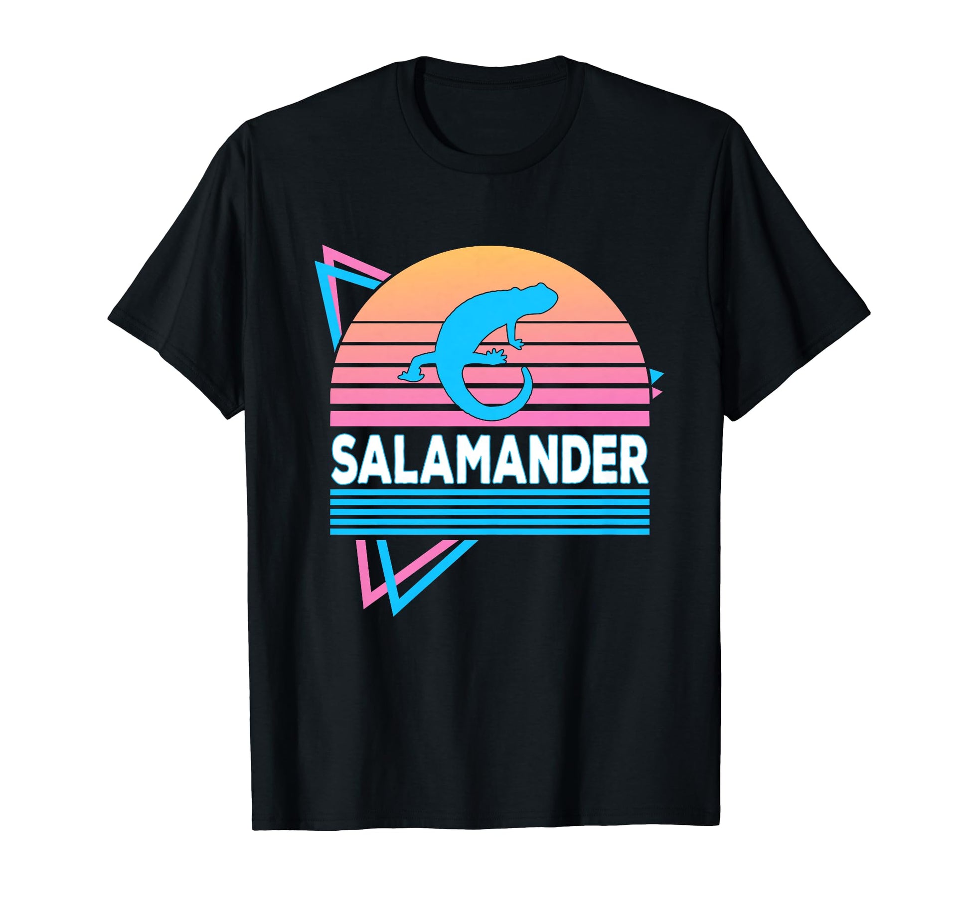 Salamander Vaporwave Aesthetic T-Shirt - Novelty Apparel Unisex - T-Shirt, Sweatshirt, Hoodie