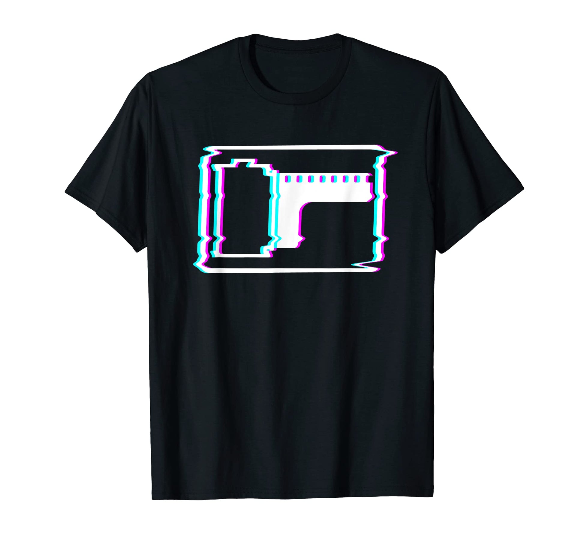 35Mm Film Vaporwave Aesthetic Glitch T-Shirt - Minimalist Print for Adults - T-Shirt, Sweatshirt, Hoodie