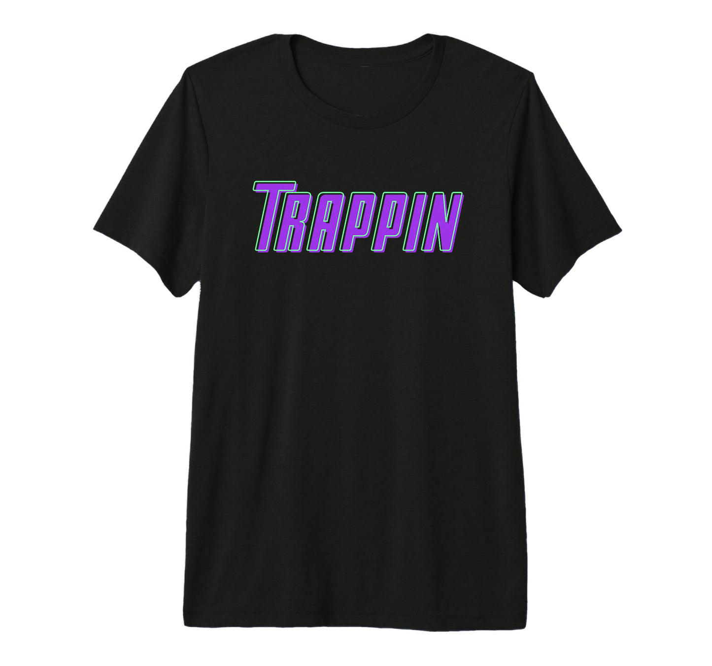 Trappin Purple Trap Music Gear Trap T-Shirt - Minimalist Print Men Women - T-Shirt, Sweatshirt, Hoodie
