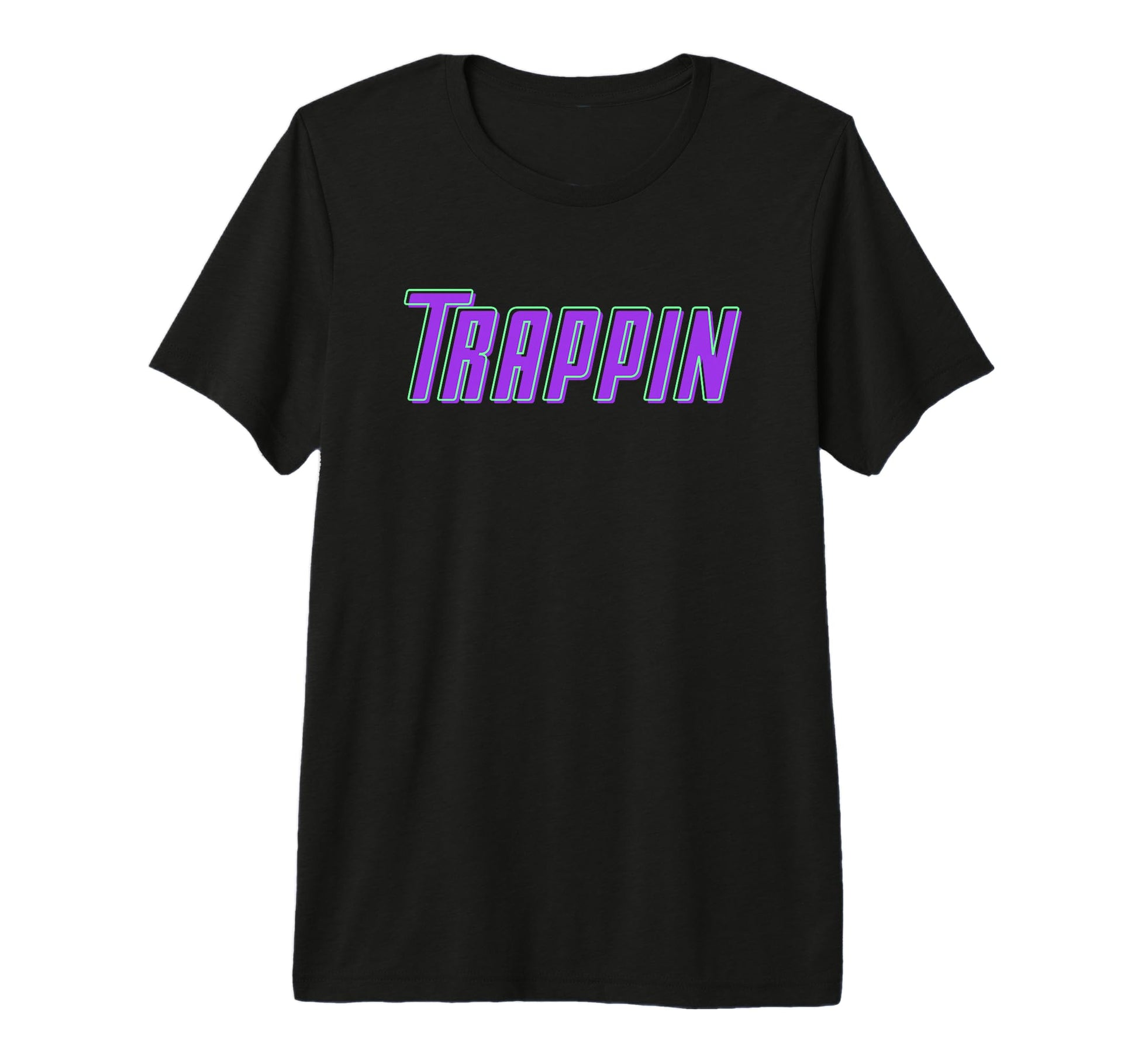 Trappin Purple Trap Music Gear Trap T-Shirt - Minimalist Print Men Women - T-Shirt, Sweatshirt, Hoodie