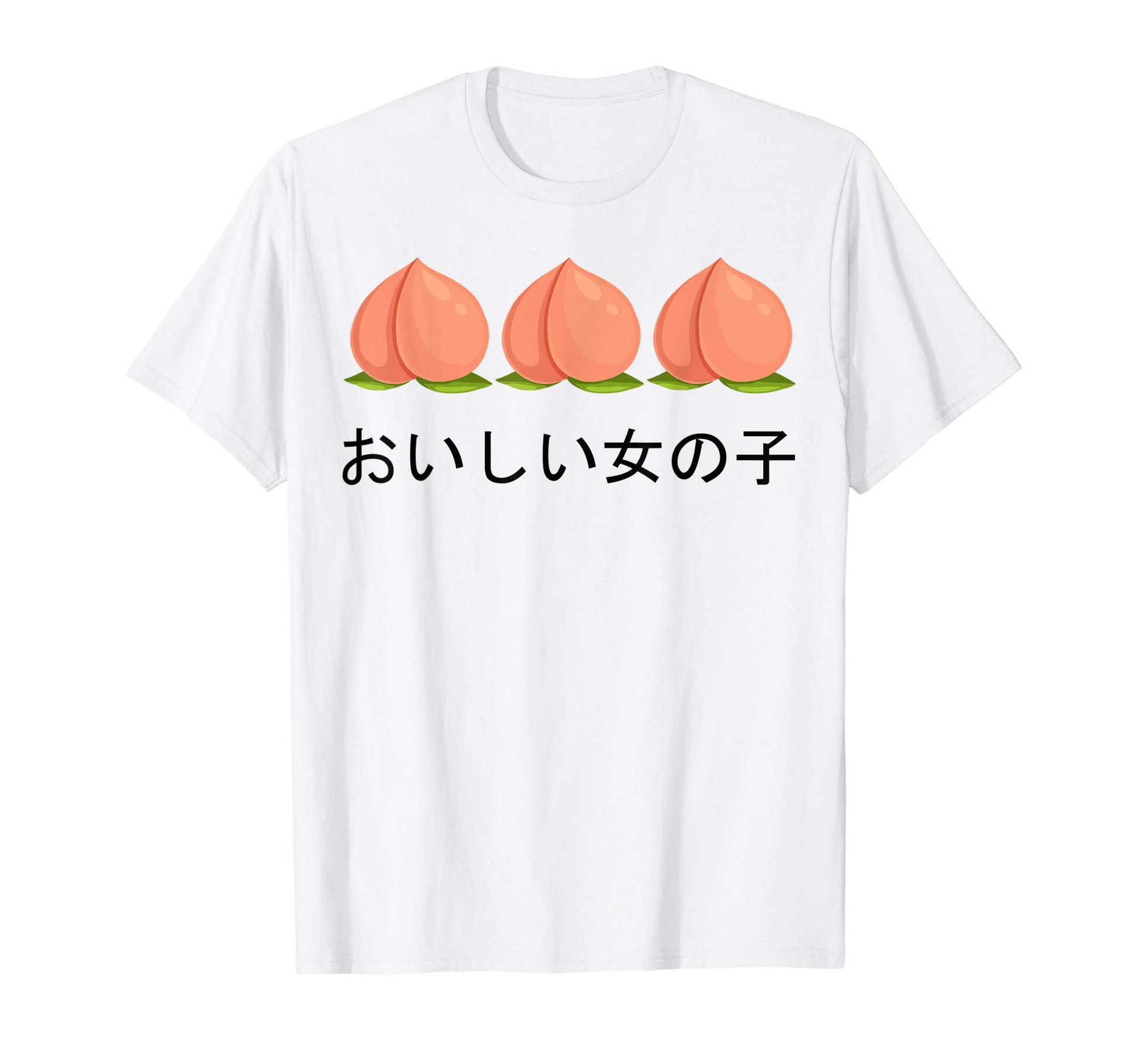 Kawaii Peach Japanese Aesthetic 90S T-Shirt - Graphic Print for Adults - T-Shirt, Sweatshirt, Hoodie