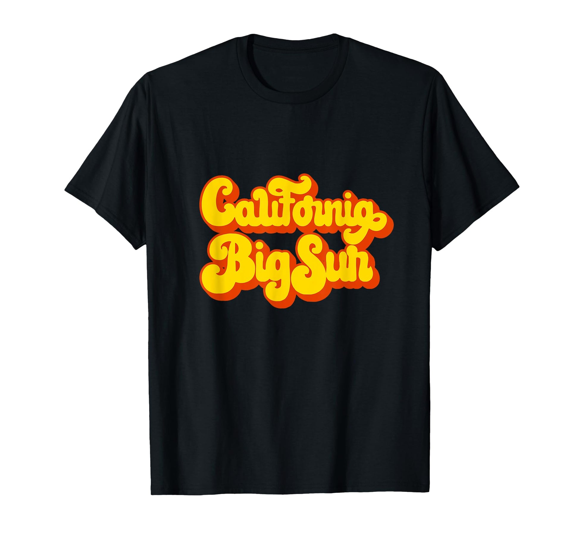 California Big Sur Surfing 70S 80S T-Shirt - Custom Art Print Men Women - T-Shirt, Sweatshirt, Hoodie