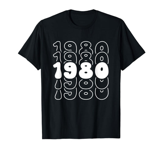 44 Year Old Groovy 44Th Birthday T-Shirt - Casual Everyday Wear for Adults - T-Shirt, Sweatshirt, Hoodie
