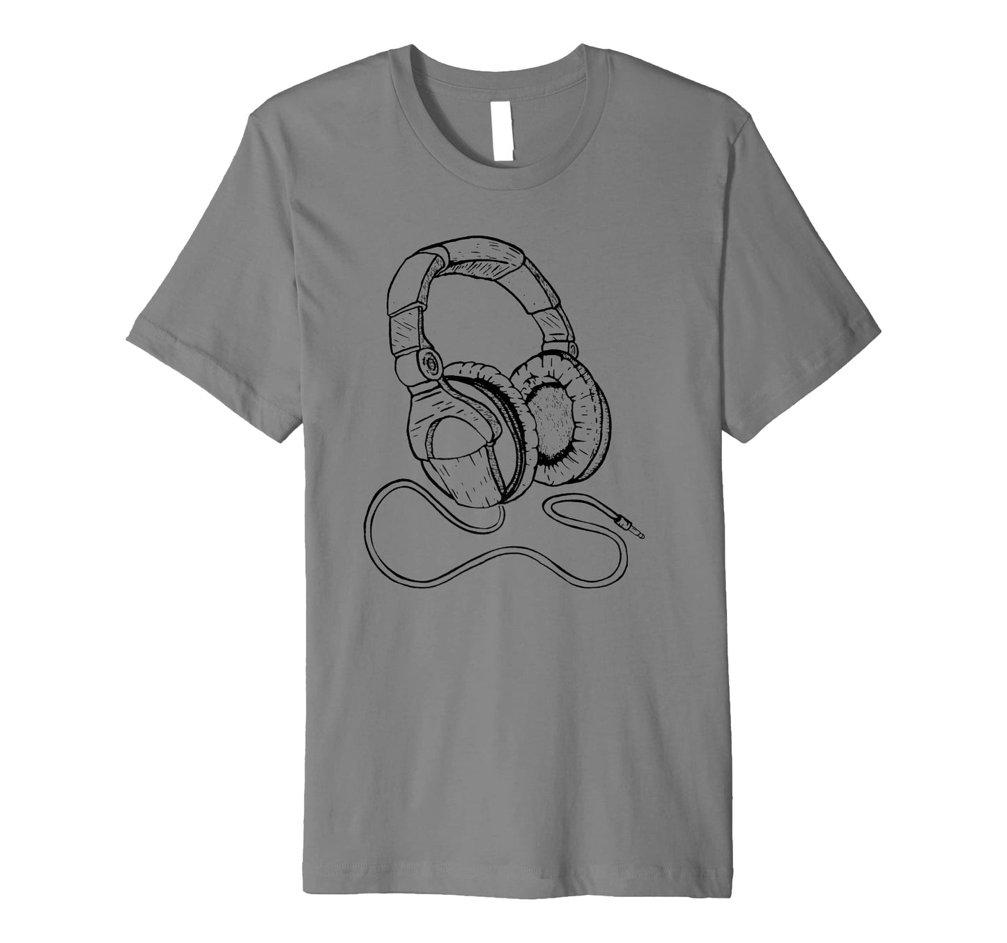 Hip Hop Over Ear Headphones Old School T-Shirt - Unique Graphic Men Women - T-Shirt, Sweatshirt, Hoodie