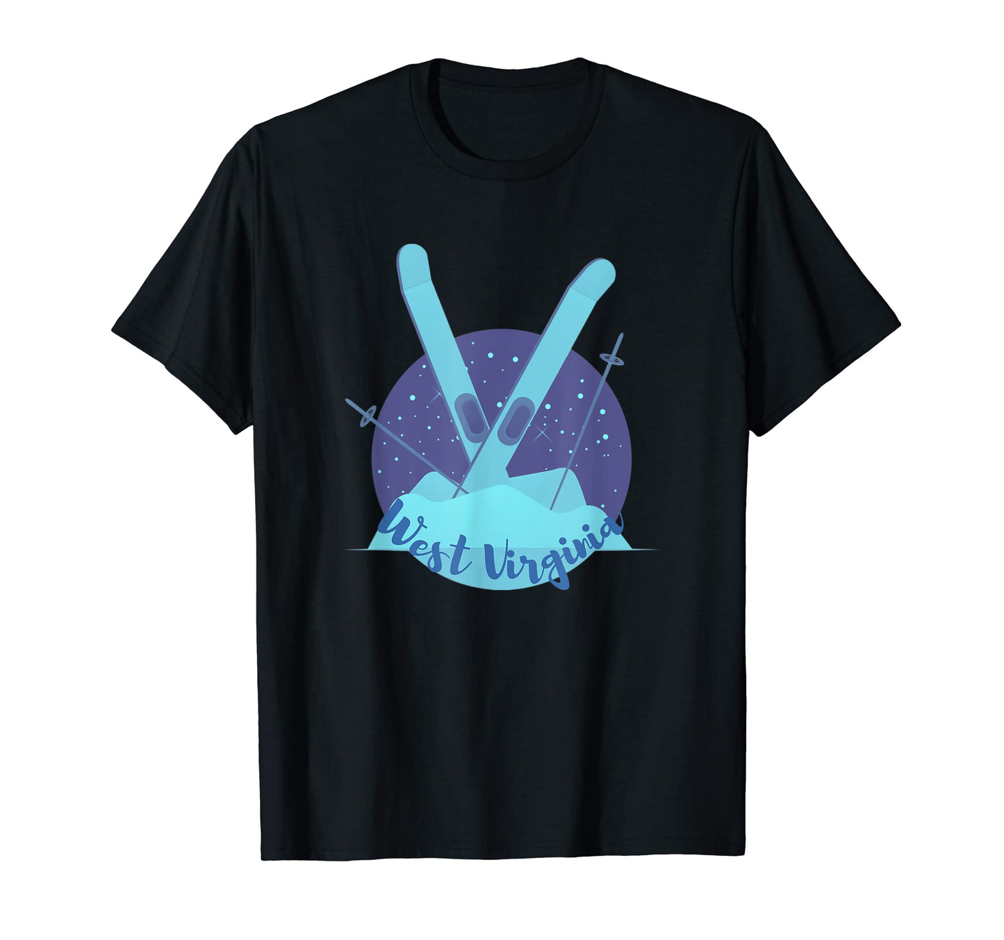 Skiing West Virginia Ski Resort Vacation T-Shirt - Trendy Graphic Unisex - T-Shirt, Sweatshirt, Hoodie