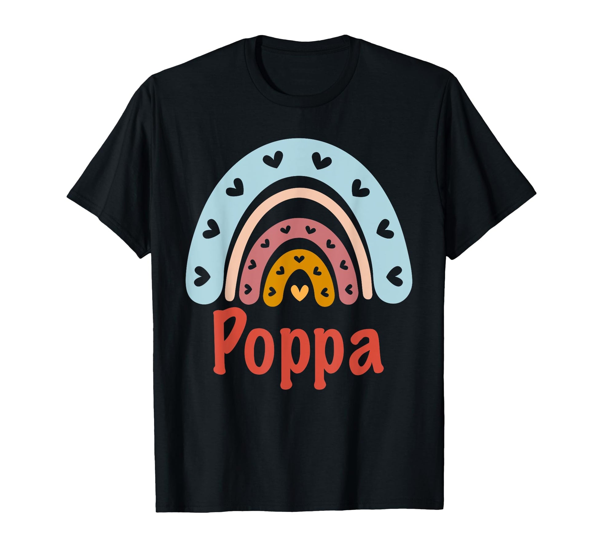 Poppa Birthday Rainbow Boho Poppa T-Shirt - Streetwear Style Men Women - T-Shirt, Sweatshirt, Hoodie