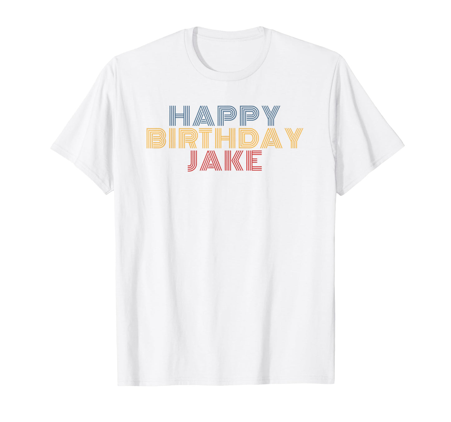 Birthday Jake Typography T-Shirt - Unique Graphic for Adults - T-Shirt, Sweatshirt, Hoodie