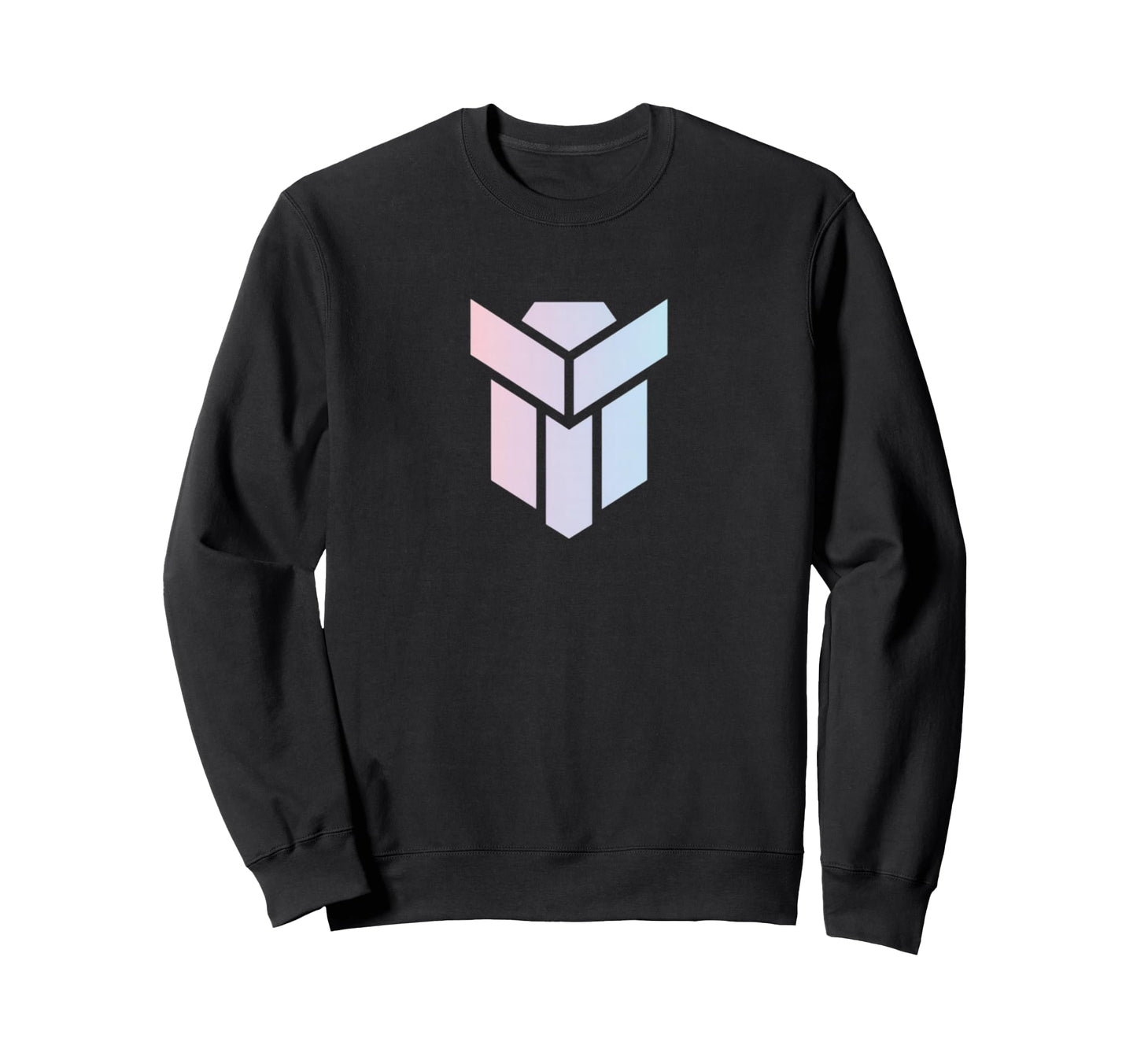 Futuristic Geometric Logo Sweatshirt - Fun Novelty Design Men Women - T-Shirt, Sweatshirt, Hoodie